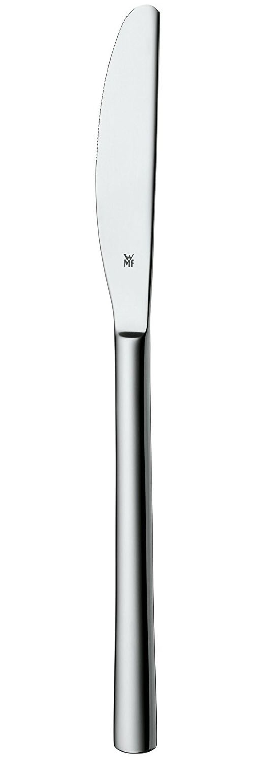 WMF Besteck-Set »Palermo«, (Set, 30 tlg.), Monobloc-Messer, ergonomisch, geschmiedete Messer, Wellenschliff
