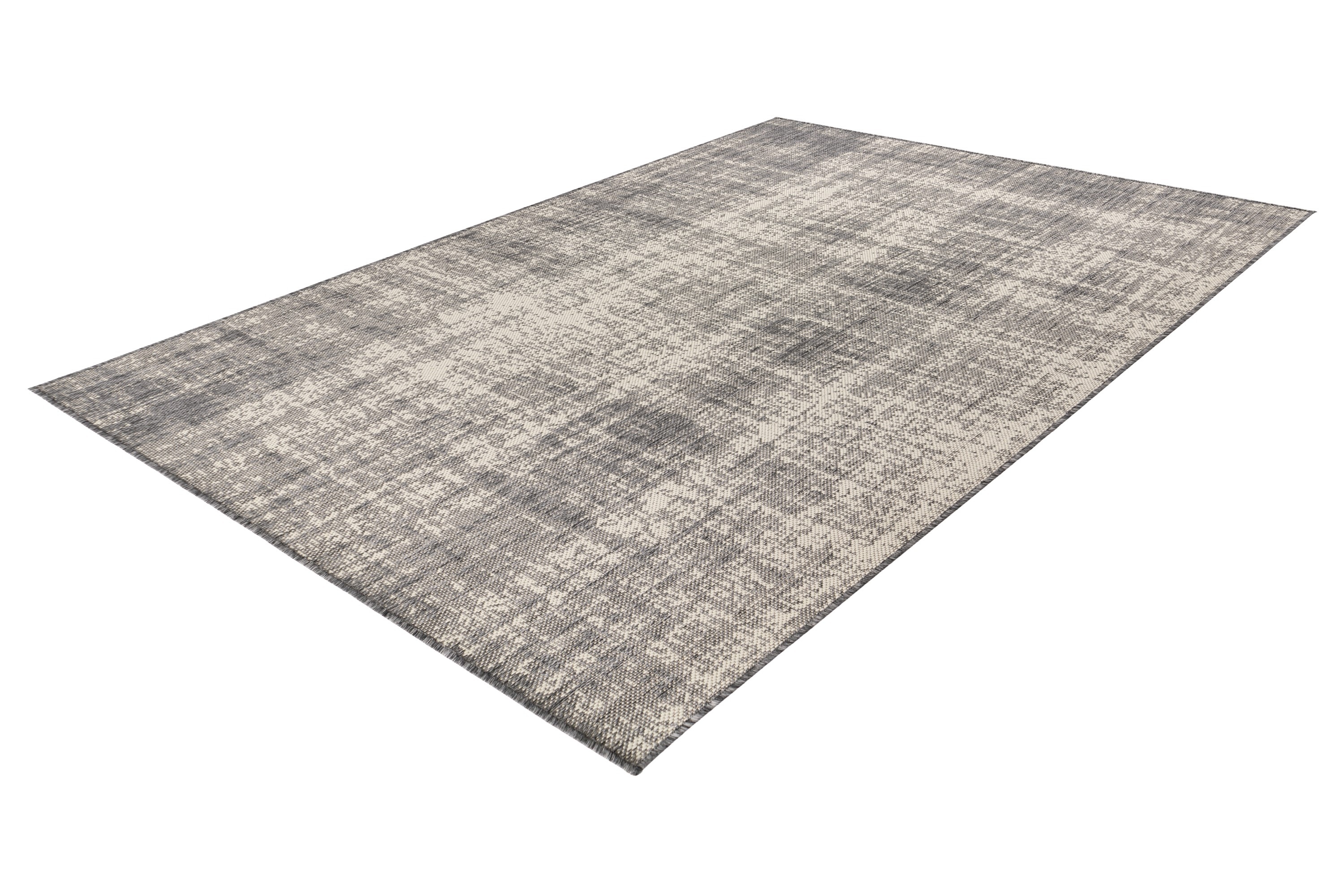 Thumbnail - Kayoom Teppich "Nibru 625" rechteckig 5 mm Höhe Flachgewebe, In- und Outdoor geeignet, schnell trocknend