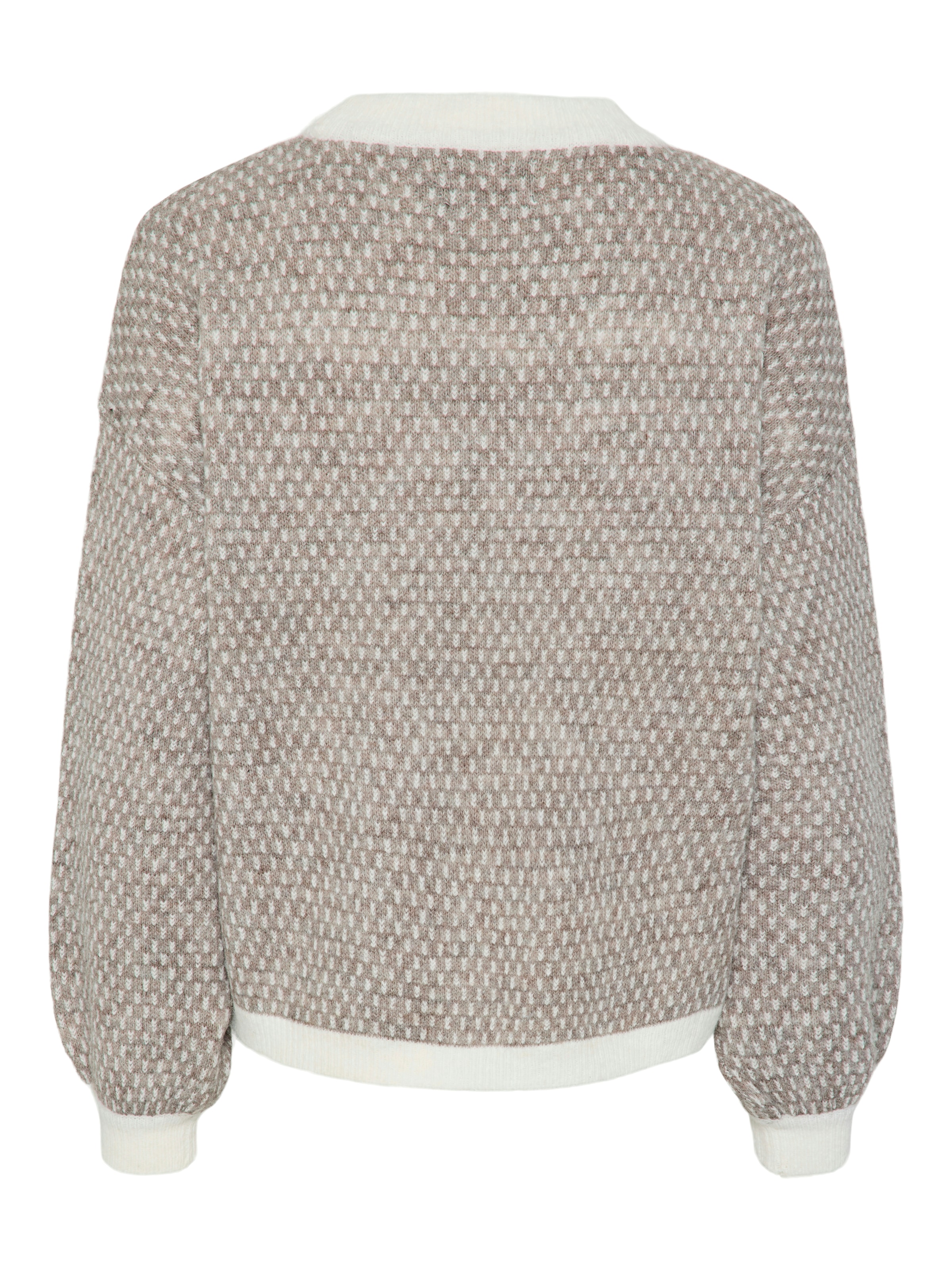 pieces Rundhalspullover "PCDILIPPA LS O-NECK KNIT MM" günstig online kaufen