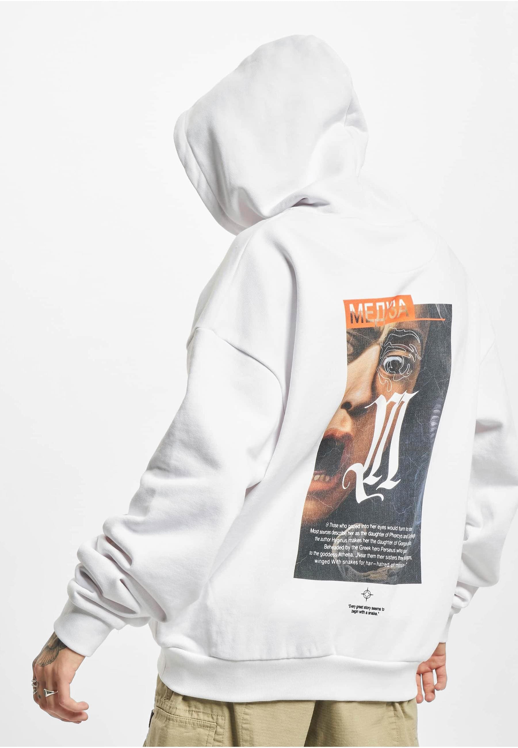 MisterTee Sweatshirt »MisterTee Unisex Dusa Painting Heavy Oversize Hoody«, (1 tlg.)