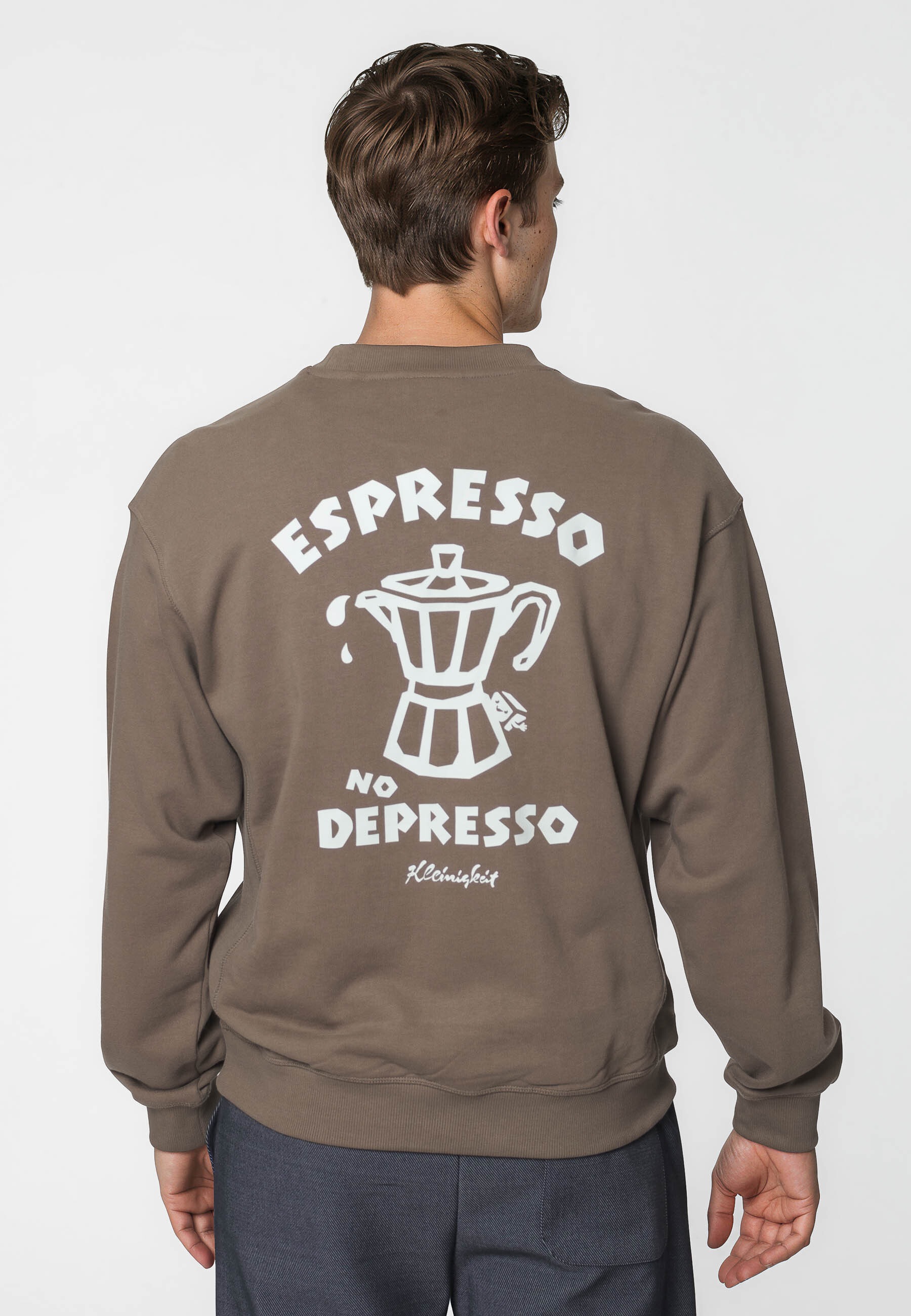 Kleinigkeit Sweater »Kleinigkeit Espresso No Depresso Sweater«, 1
