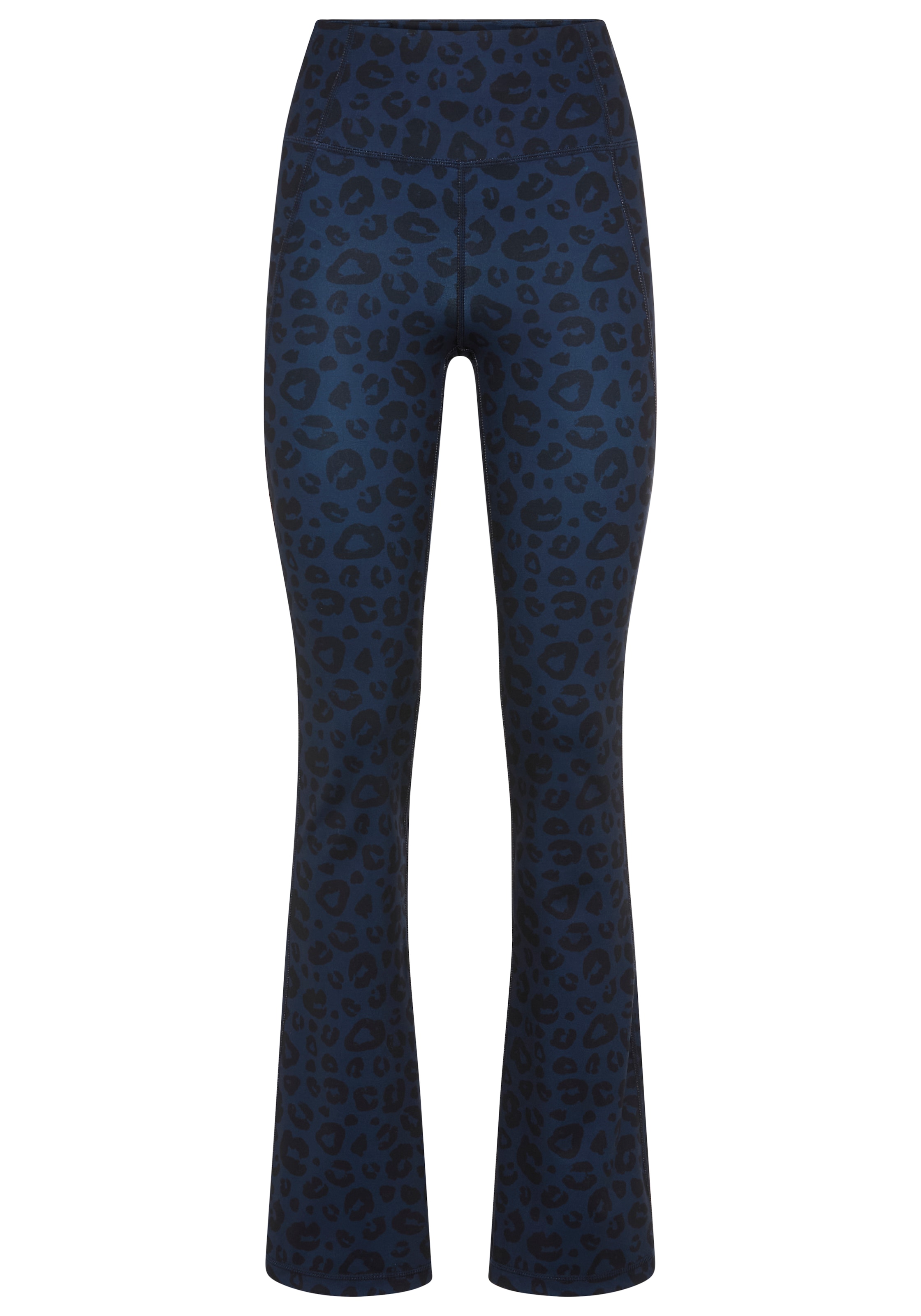 FAYN SPORTS Leggings, Reflektor Logo-Print