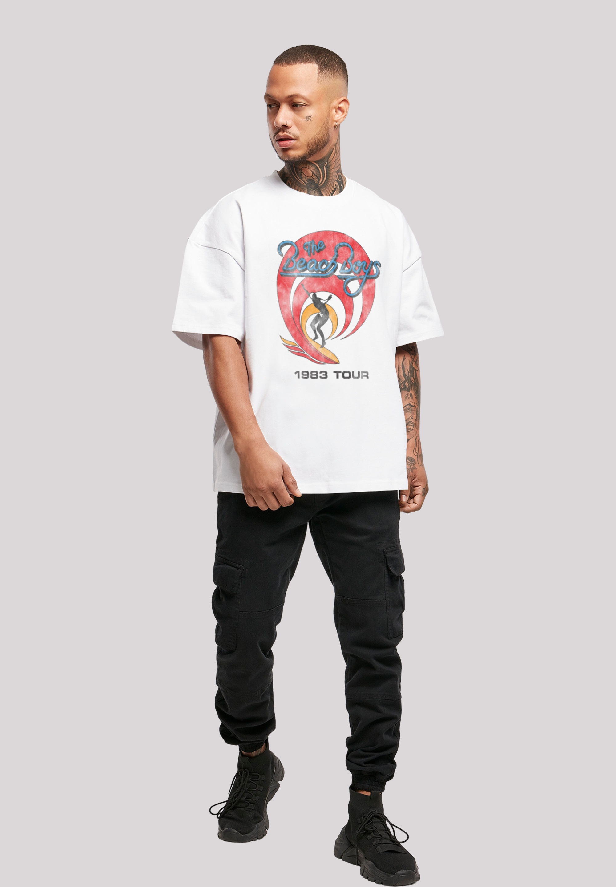 F4NT4STIC T-Shirt »The Beach Boys Surfer '83 Vintage«, Premium Qualität