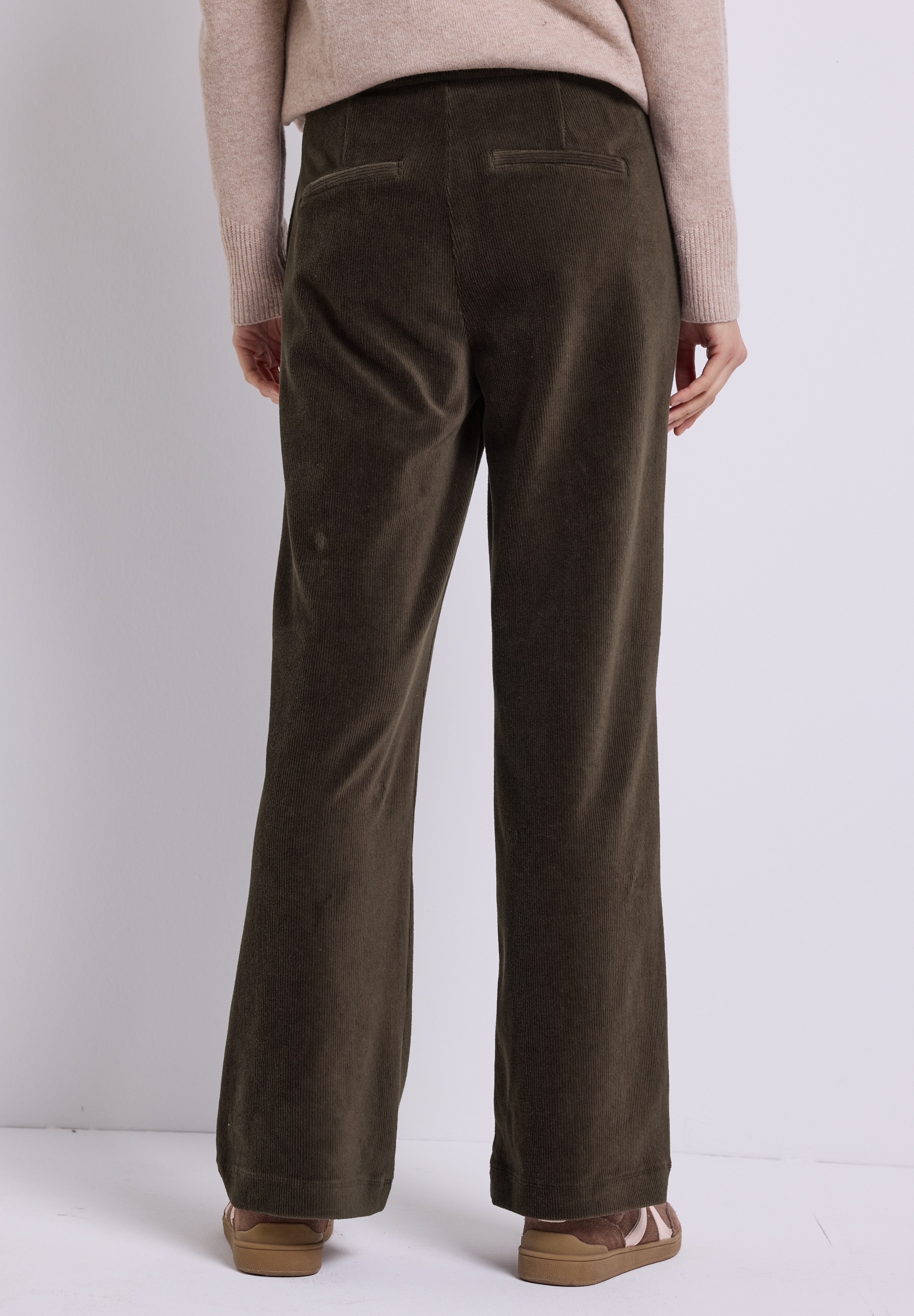 Cecil Cordhose  im elastischen Materialmix
