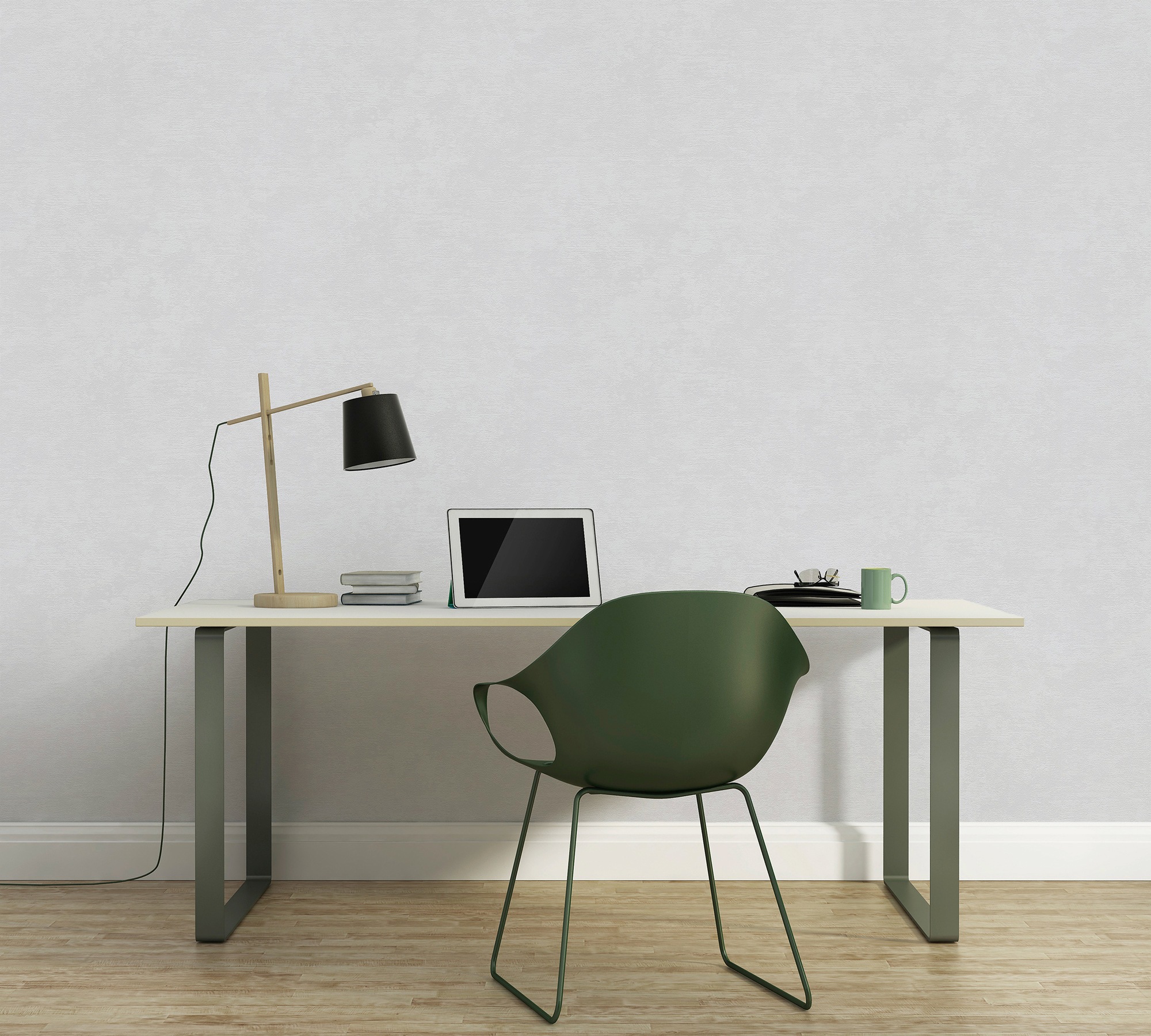 A.S. Création Vliestapete »Attractive«, einfarbig-unifarben-uni, Tapete Uni einfarbig Tapeten Wohnzimmer Schlafzimmer Küche modern Büro