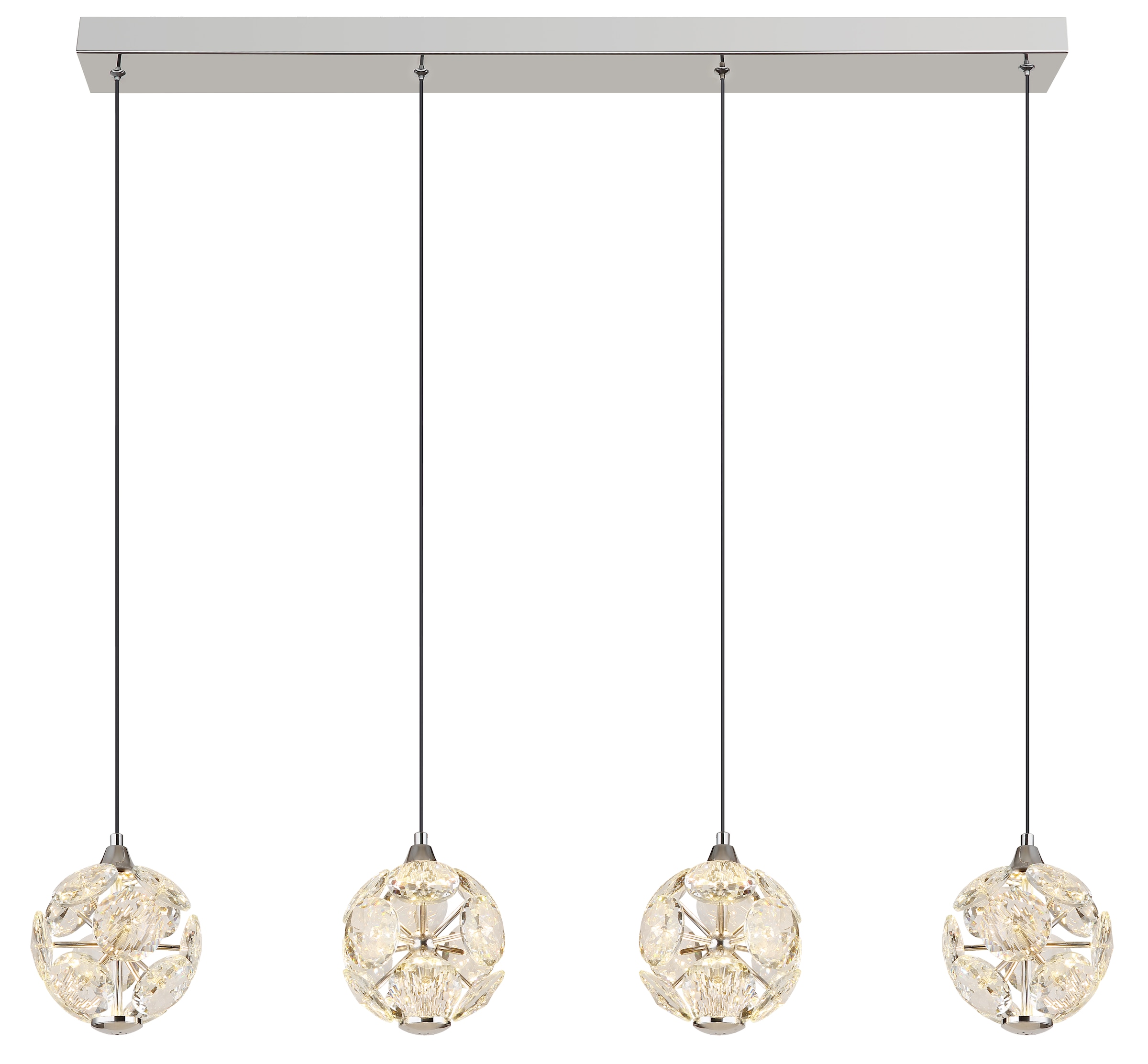 GLOBO LIGHTING Hängeleuchte »VIRINA« LED-Modul 1 Stk. Warmweiß Hängelampe Esszimmer-Leuchte Esstischleuchte Wohnzimmer