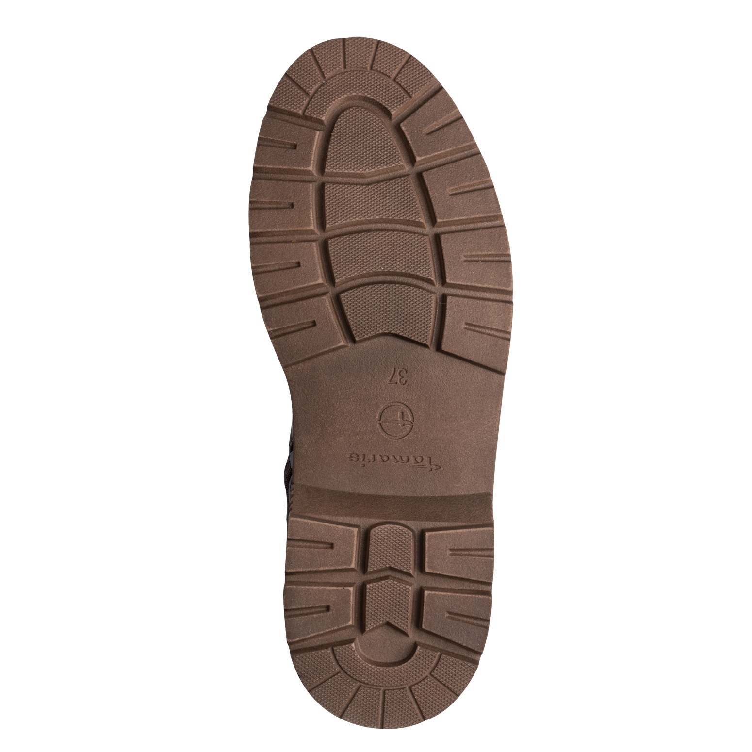 Tamaris Schnürboots, Blockabsatz, Schnürstiefelette in angesagter Used Optik