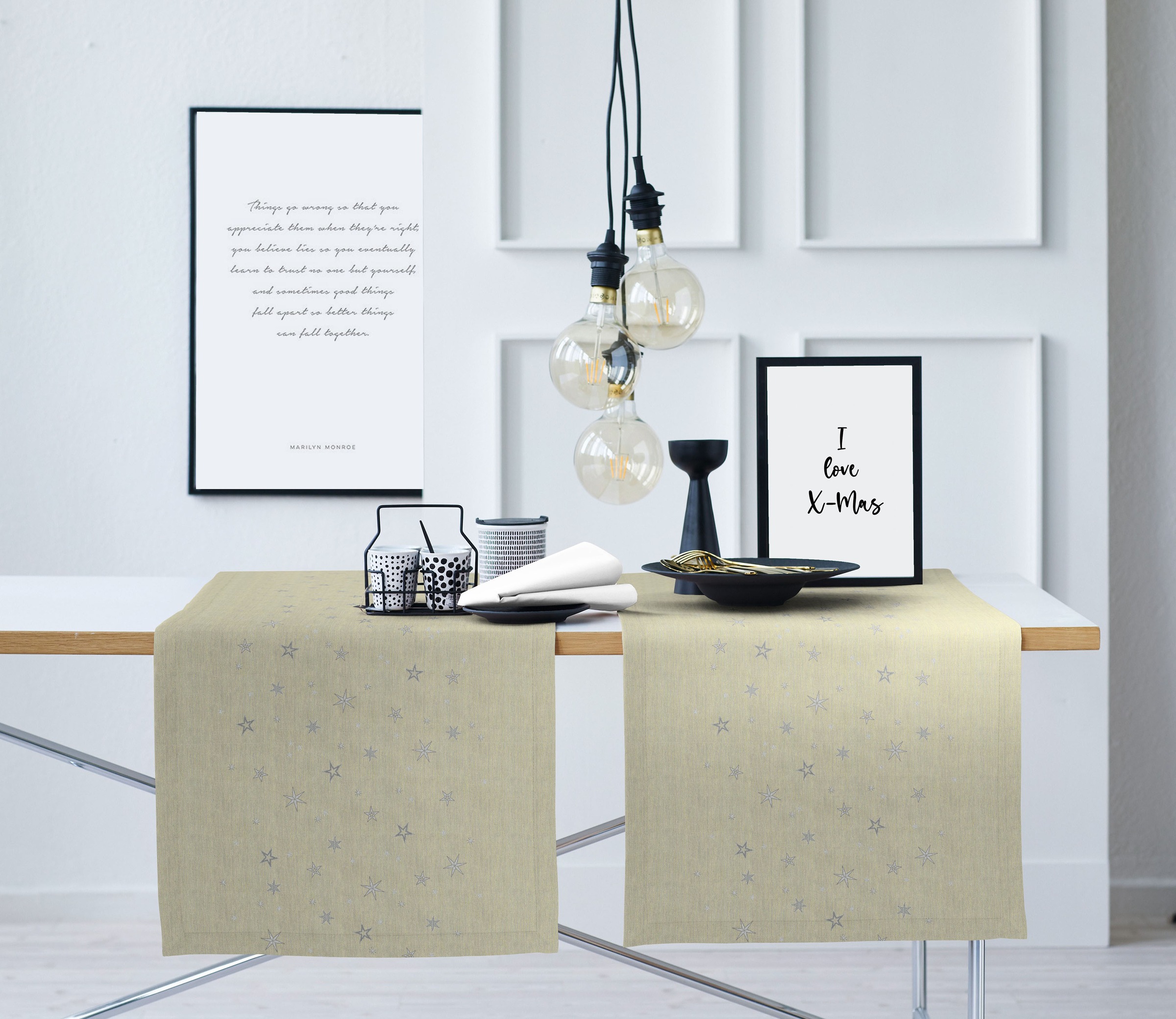 APELT Tischläufer "9600 CHRISTMAS ELEGANCE, Weihnachtsdeko, Weihnachten" Lu günstig online kaufen