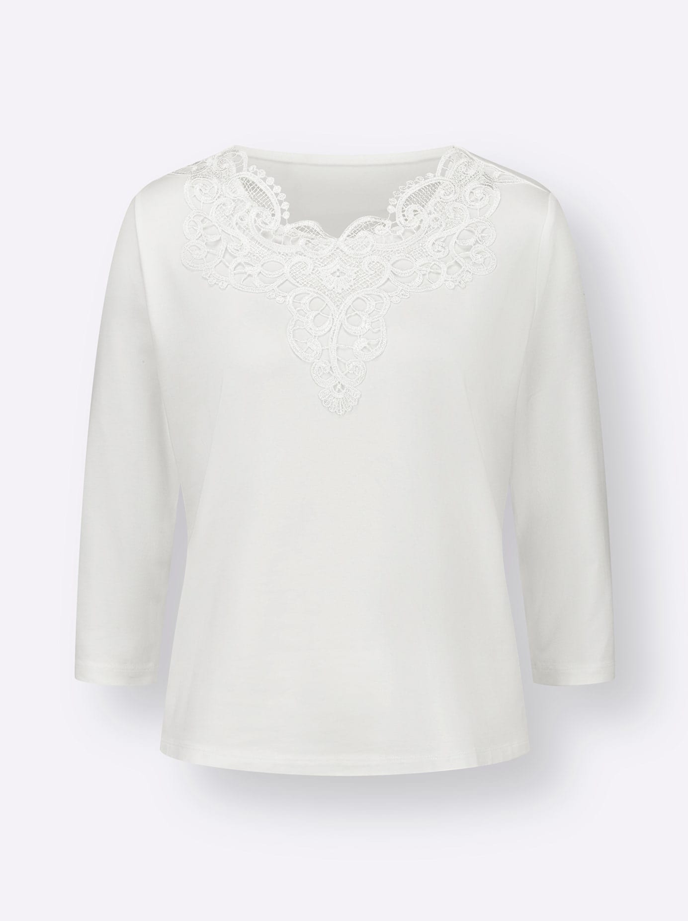 creation L Spitzenshirt »Lyocell-Shirt«, (1 tlg.)
