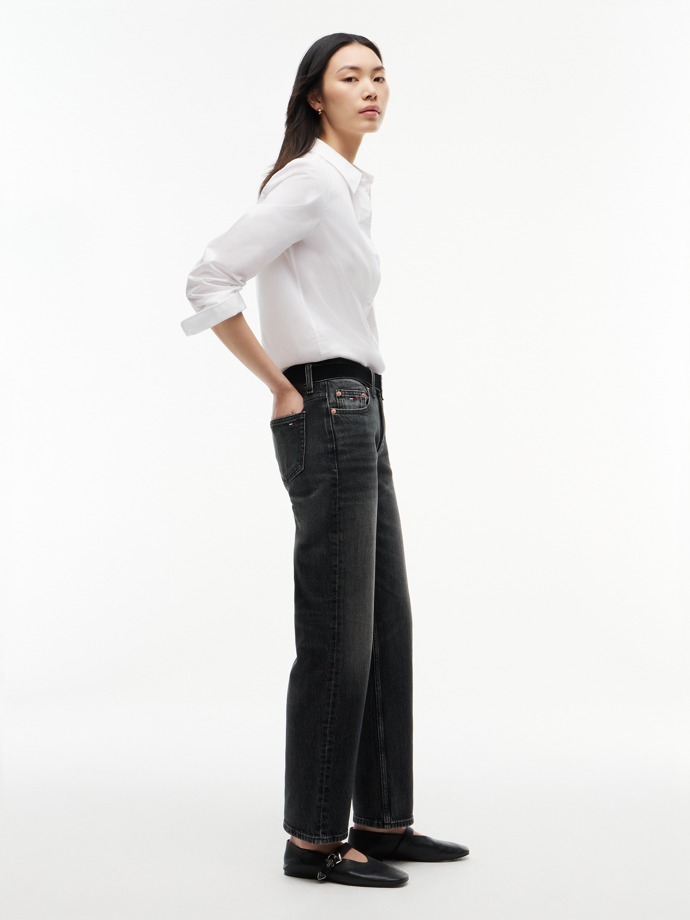 Tommy Jeans Straight-Jeans »SOPHIE LOW RISE STRAIGHT DJ0187« Baumwollmischung,  straight fit