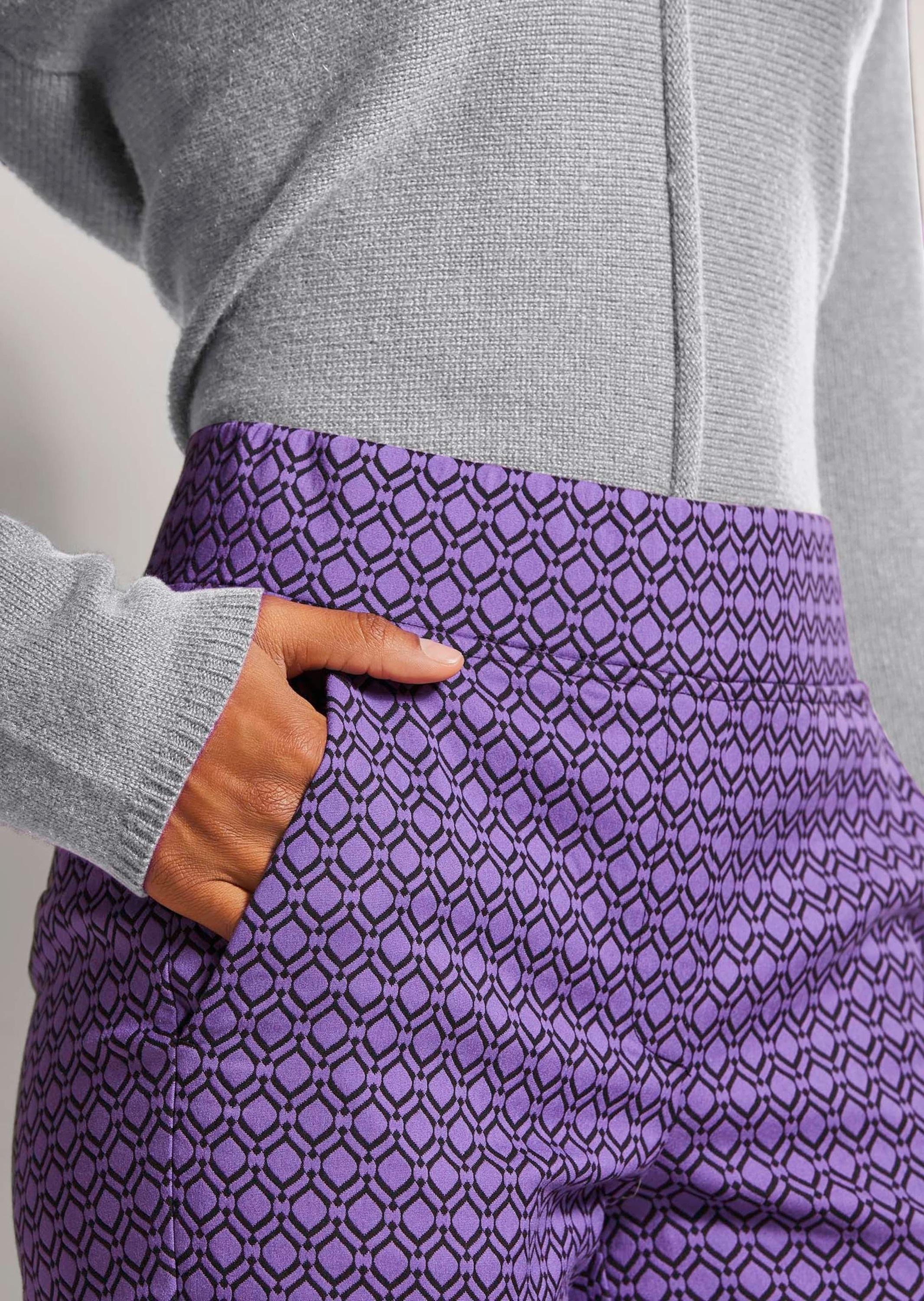 MADELEINE Stoffhose »Hose Bequeme Schlupfhose in gerader Form«