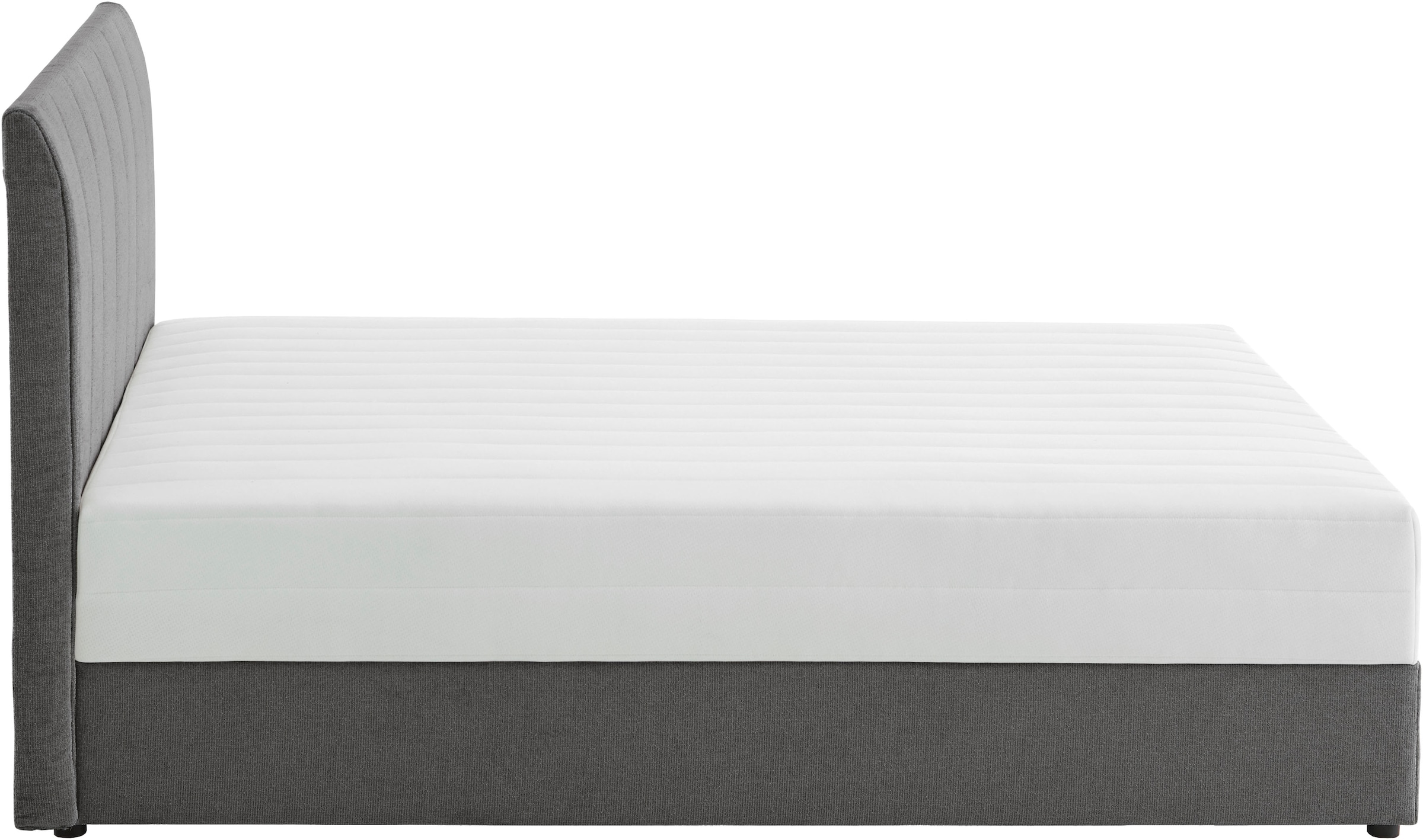 ATLANTIC home collection Boxbett »ALISIA«, mit Taschenfederkern, Bettkasten und Kissenrolle im Originalbezug