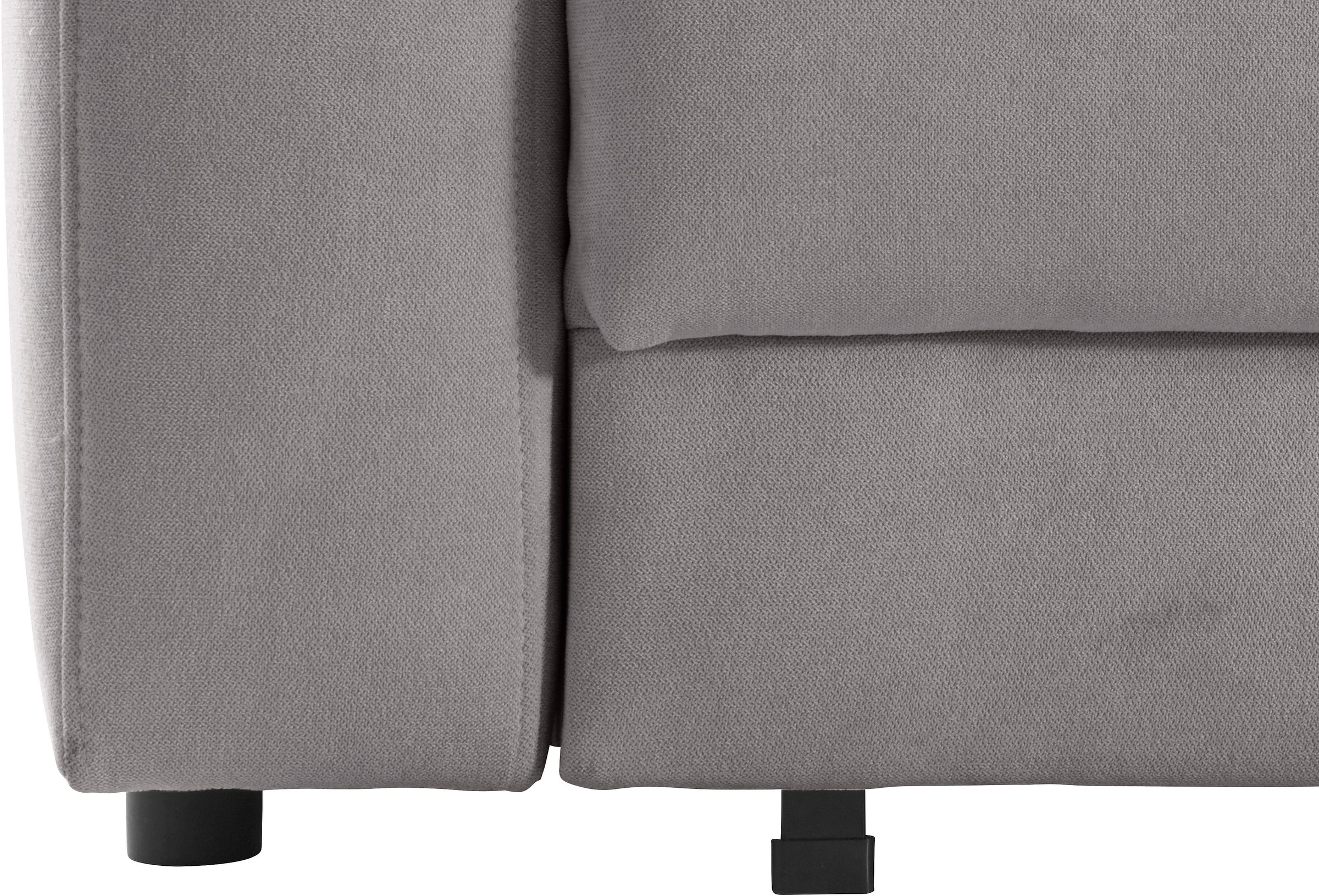 Places of Style Ecksofa »Bloomfield, bequem und elegant, L-Form«, wahlweise mit Bettfunktion und Bettkasten