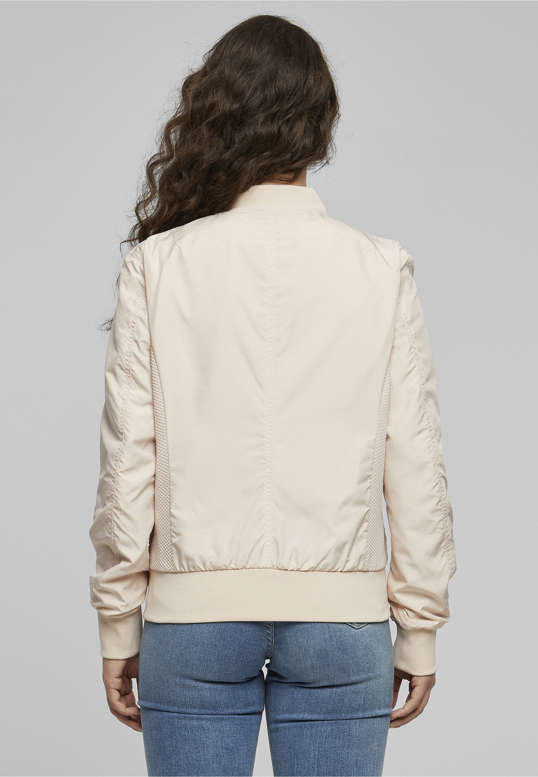 URBAN CLASSICS Allwetterjacke »Urban Classics Damen Ladies Light Bomber Jacket« 1 Stk. tlg. ohne Kapuze