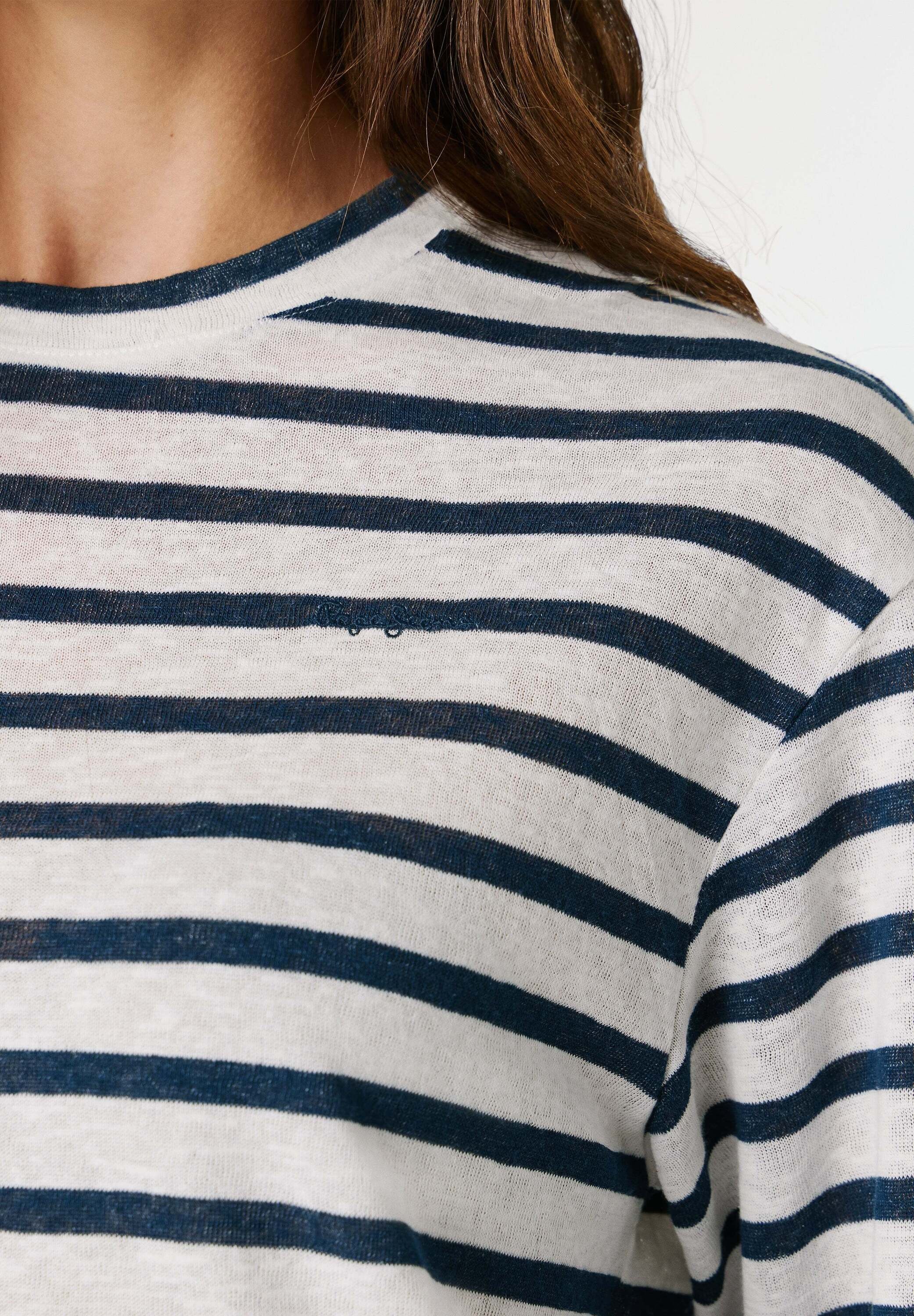Pepe Jeans T-Shirt »basic t-shirt MARLEN STRIPED«