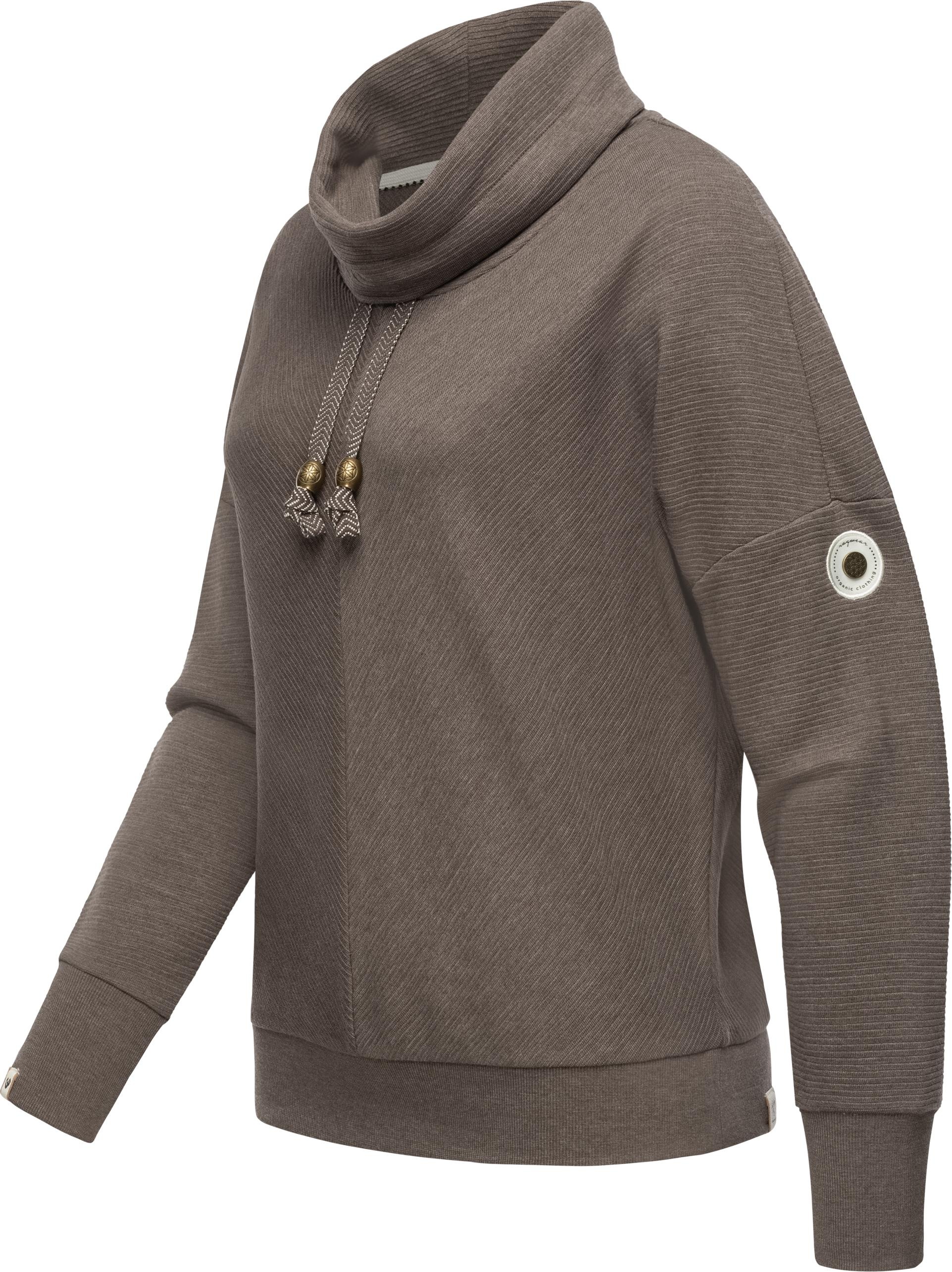 Ragwear Sweater »Balancia Organic«, Moderner Damen Hoodie in angesagtem Oversize-Schnitt