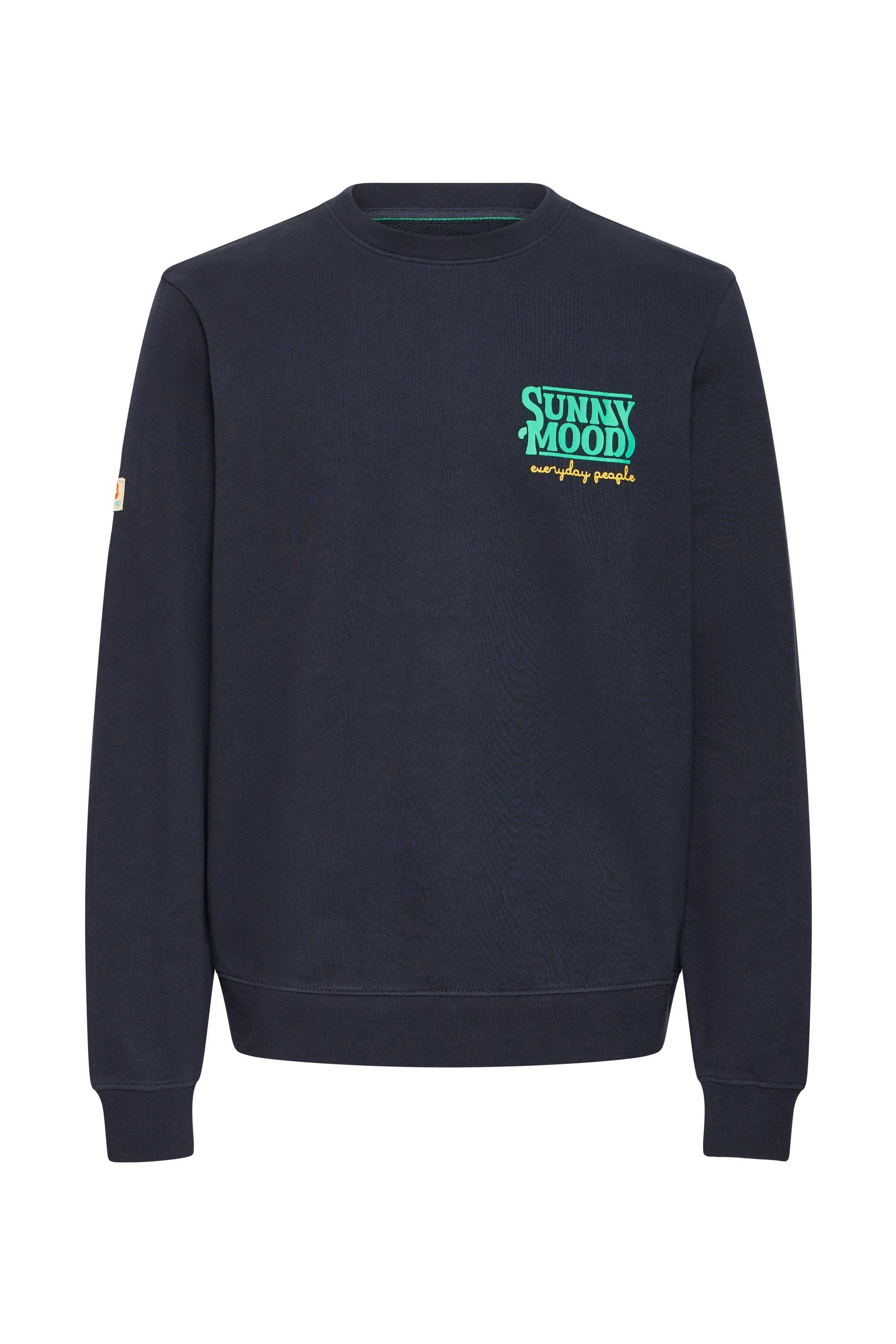 Blend Rundhalspullover "BHSun" Lässiges Sweatshirt mit Backprint günstig online kaufen