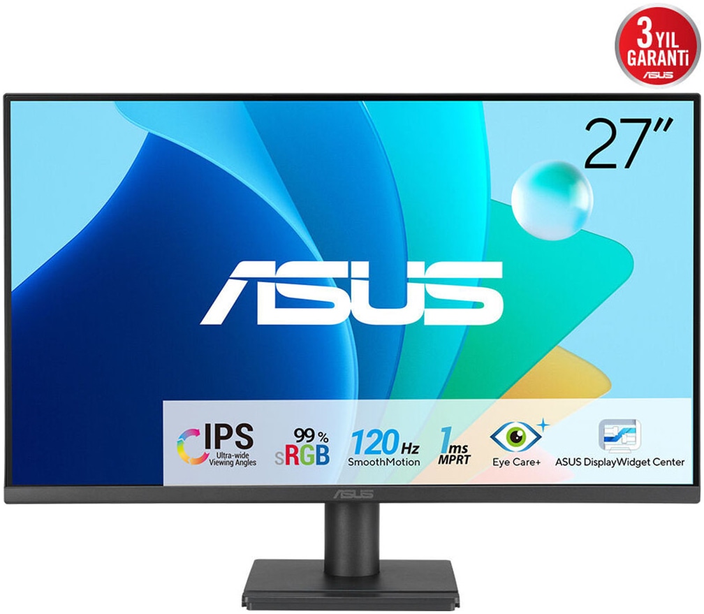 Asus LED-Monitor »VA279HG« 69 cm/27 ″  1920 x 1080 px Full HD 1 Reaktionszeit 120 Hz