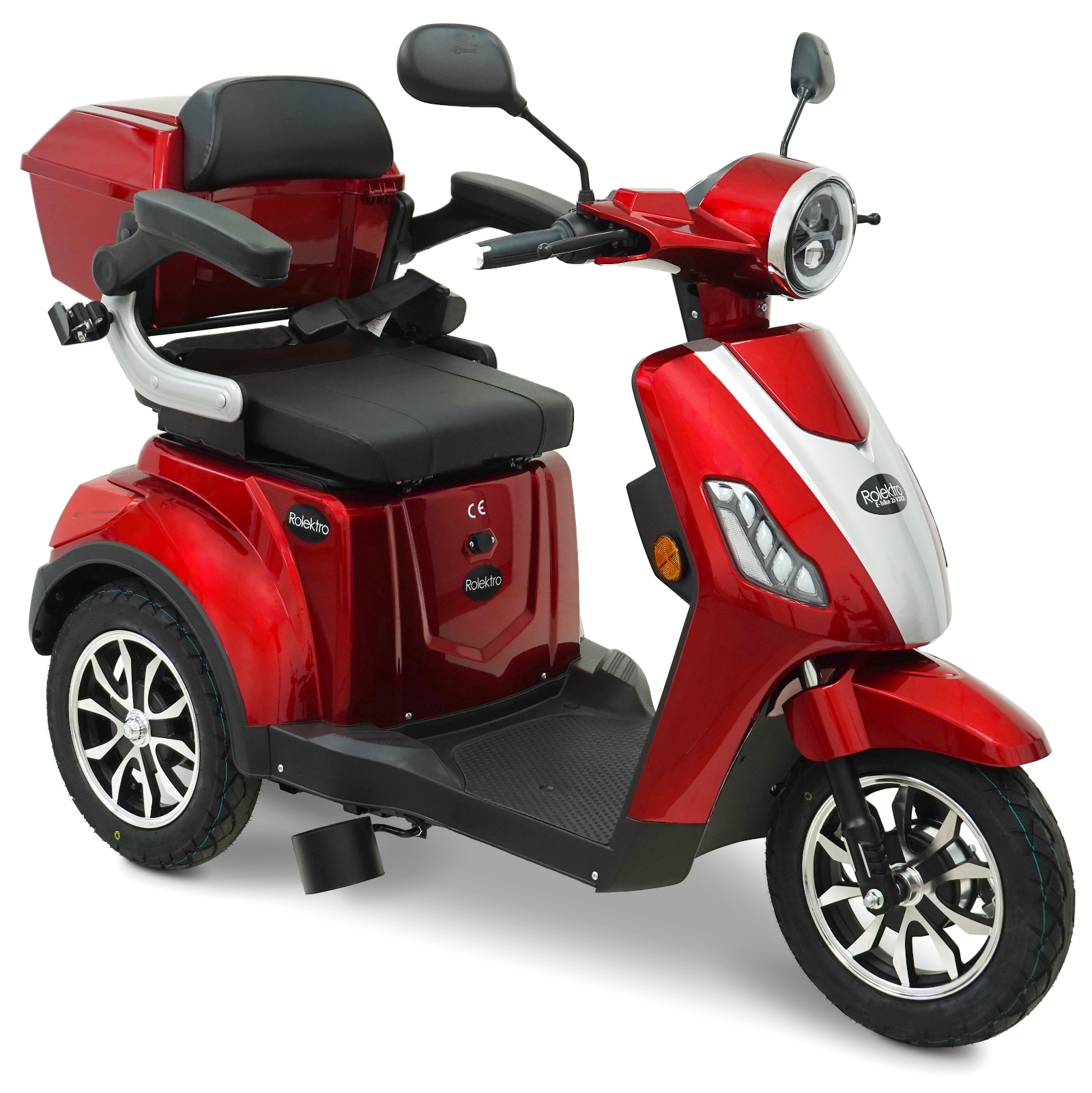 Rolektro Elektromobil "Rolektro E-Trike 25 V.2-R31 Bleigel" 1.400 W 25 km/h