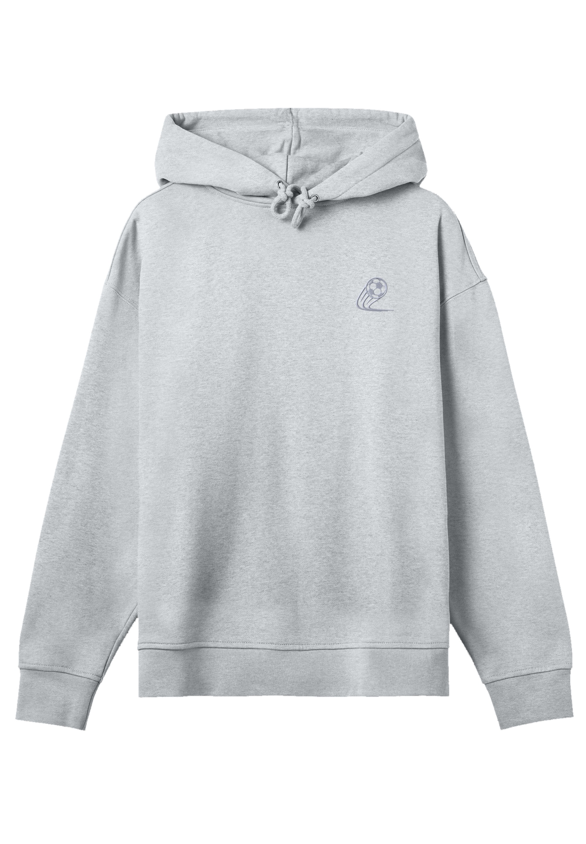 F4NT4STIC Kapuzenpullover »Football Stickerei«, Premium Qualität