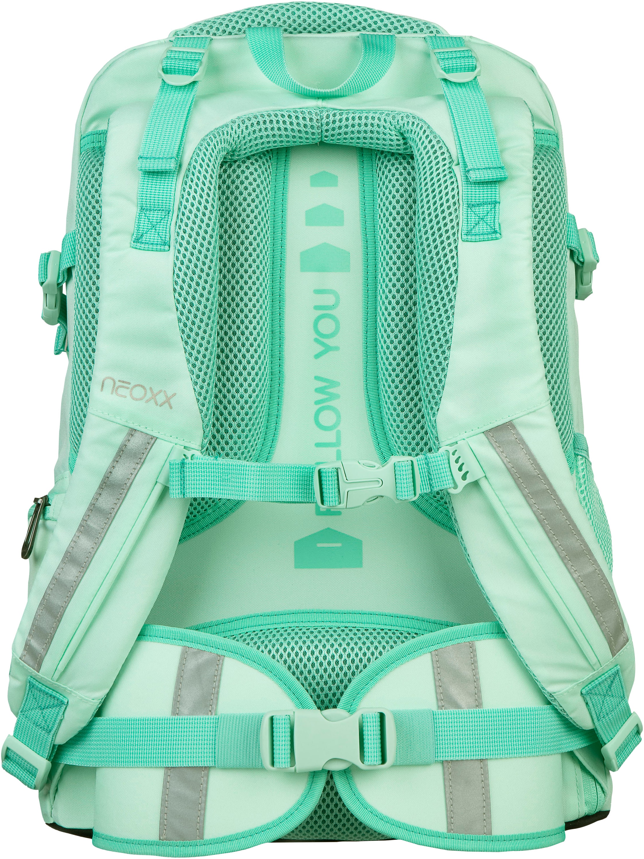 neoxx Schulrucksack »Active Pro, Mint To Be«