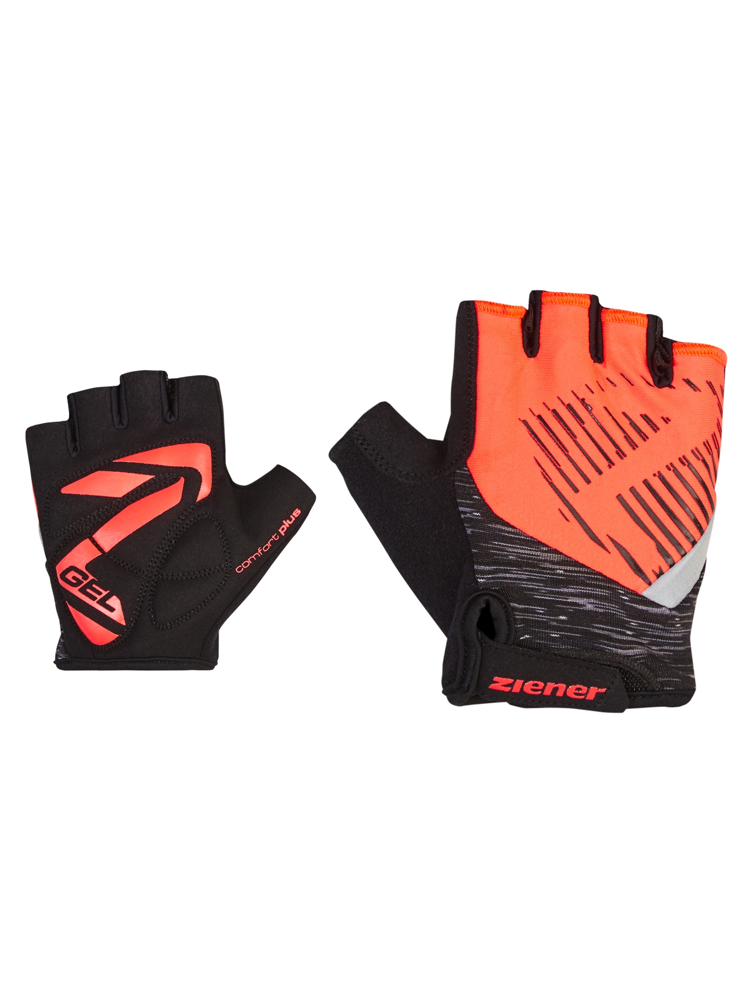 ZIENER Kinder Fahrradhandschuhe "CULL-Z JUNIOR", orange, Gr. S, Materialmix, Handschuhe