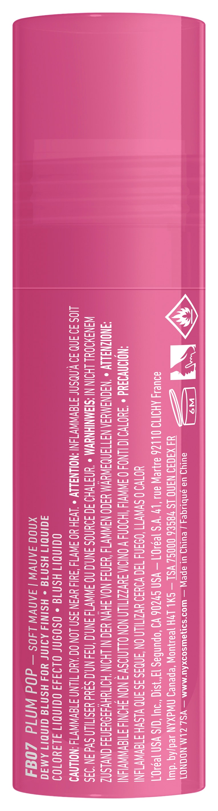 NYX Rouge »NYX Professional Makeup Fat Cheeks Blush«