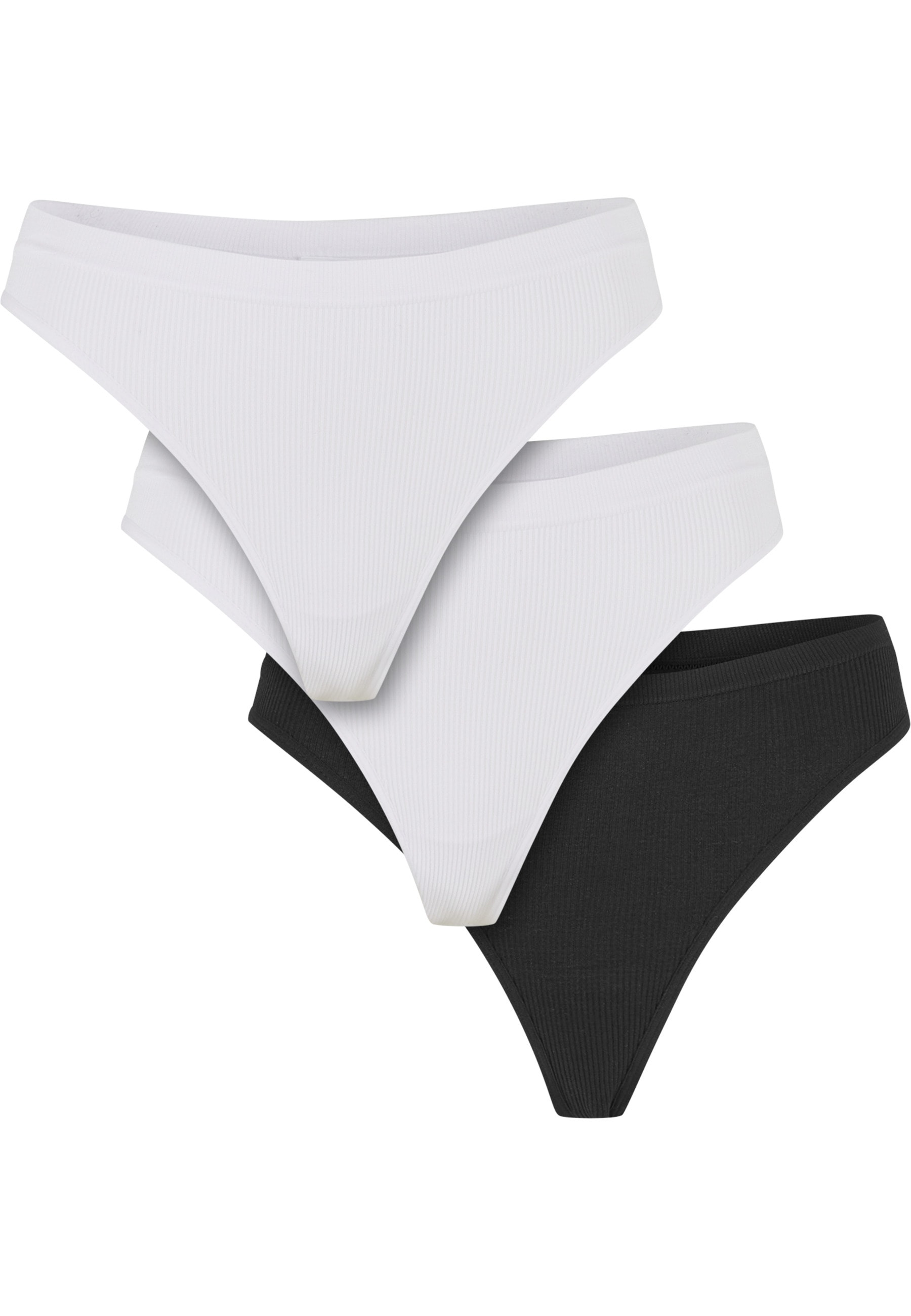 URBAN CLASSICS Panty "Urban Classics Ladies Rip Tanga 3-Pack"