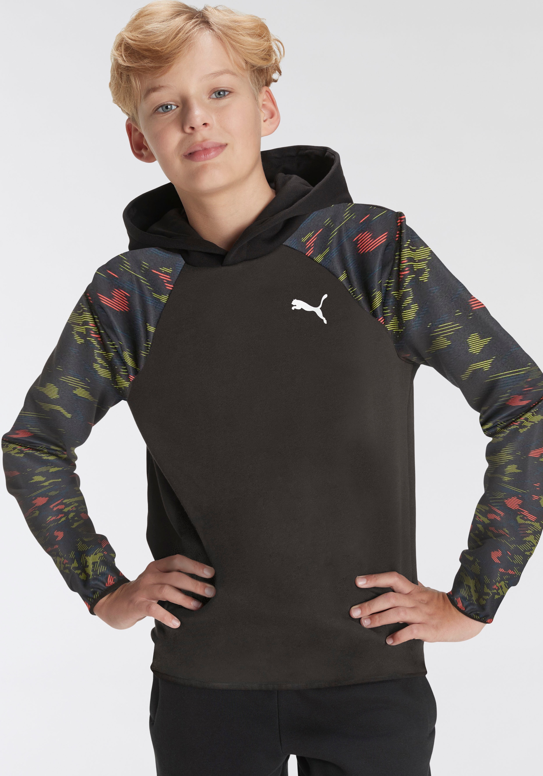 PUMA Kapuzensweatshirt »ACTIVE SPORTS POLY HOODIE B«