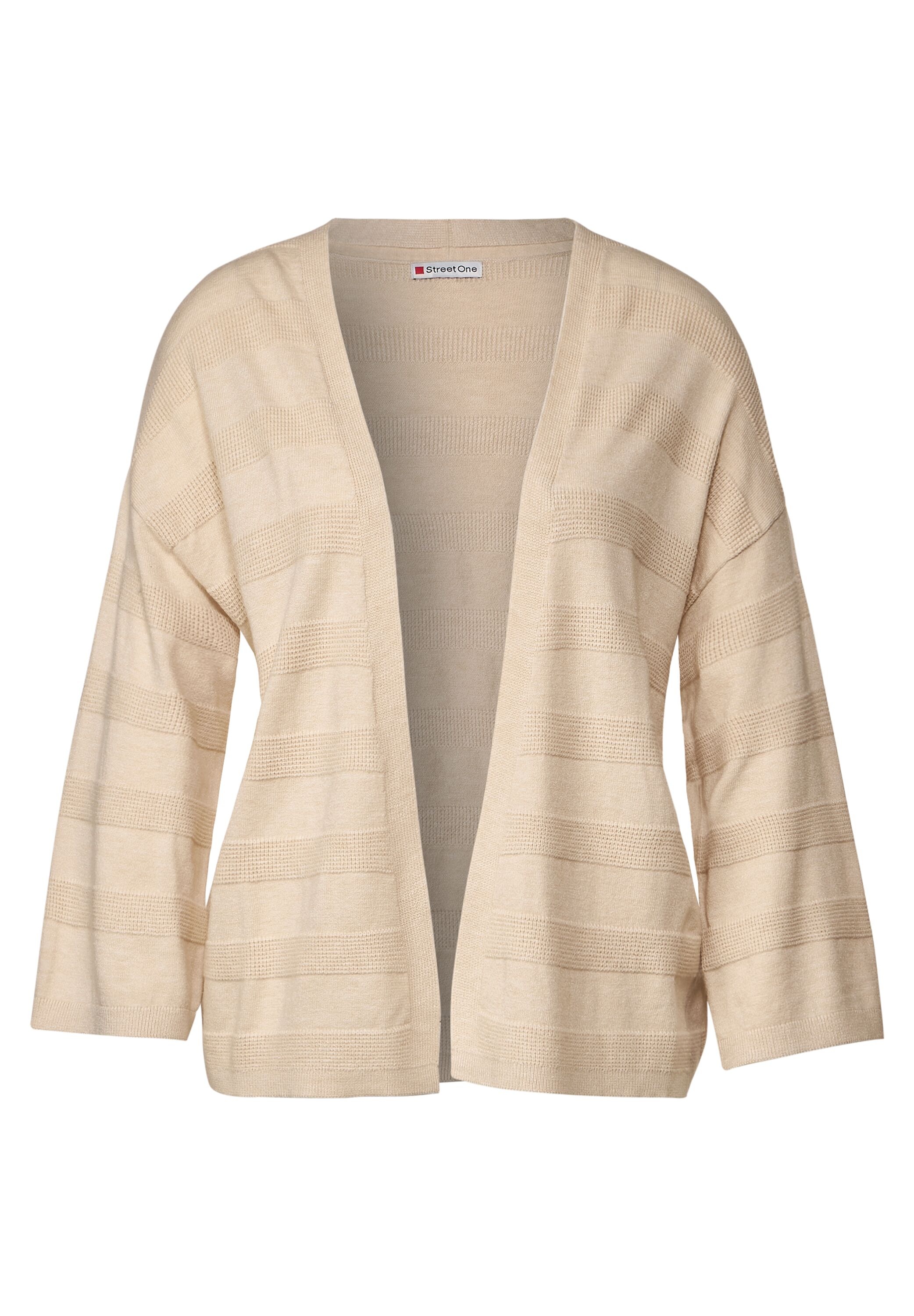 STREET ONE Strickjacke, aus Feinstrick