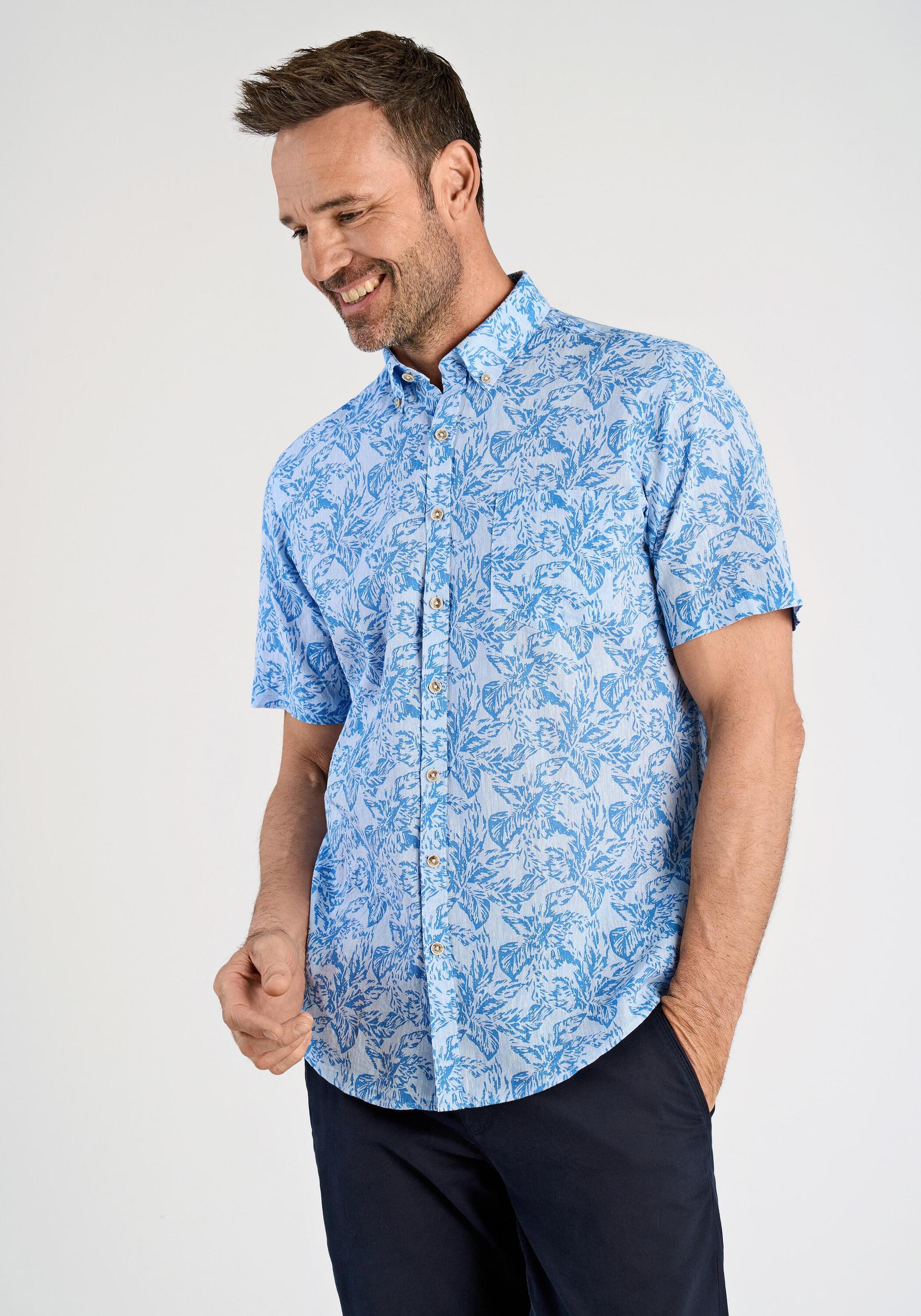 JACK’S Leinenhemd "Leinenhemd (Kurzarm) Regular Fit"