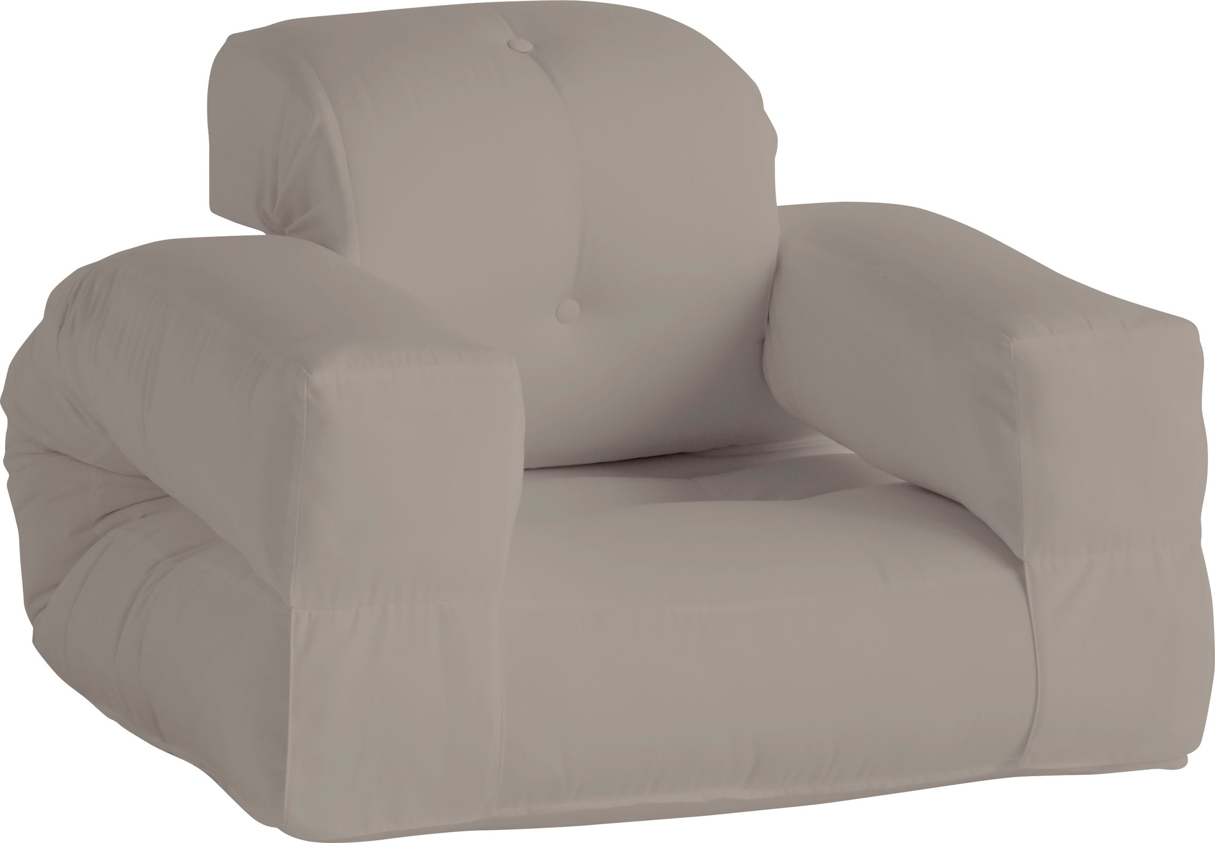 Karup Design Gartensessel "HIPPO Chair out™, Loungesessel in Schlafplatz verwandelbar" B/H/T ca: 90x70x122cm - Liegefläche 90x200cm, Outdoor geeignet, Schmutz- und Wasserabweisend, Made in Europe