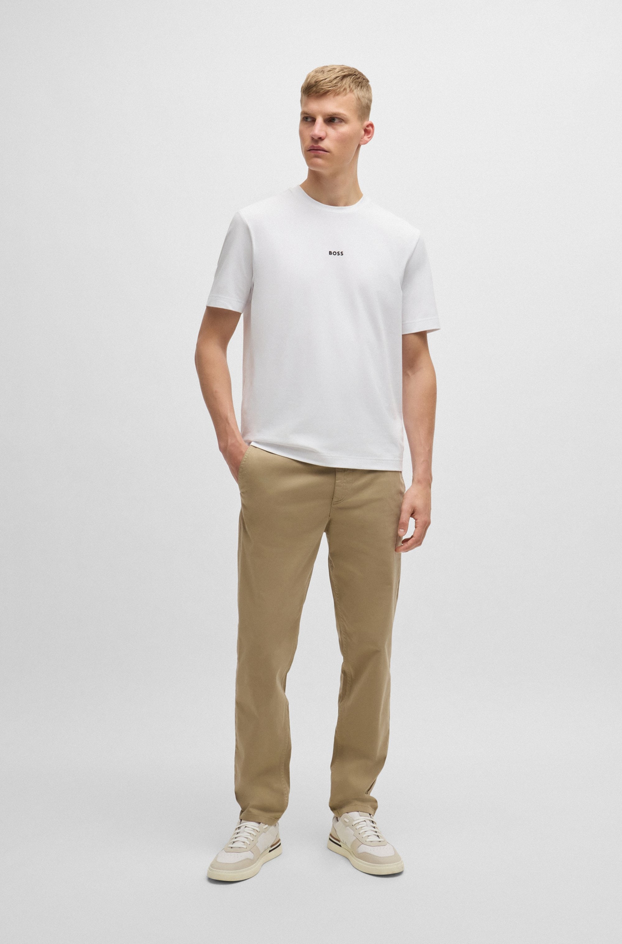 BOSS ORANGE T-Shirt »TChup«, mit Rundhalsausschnitt