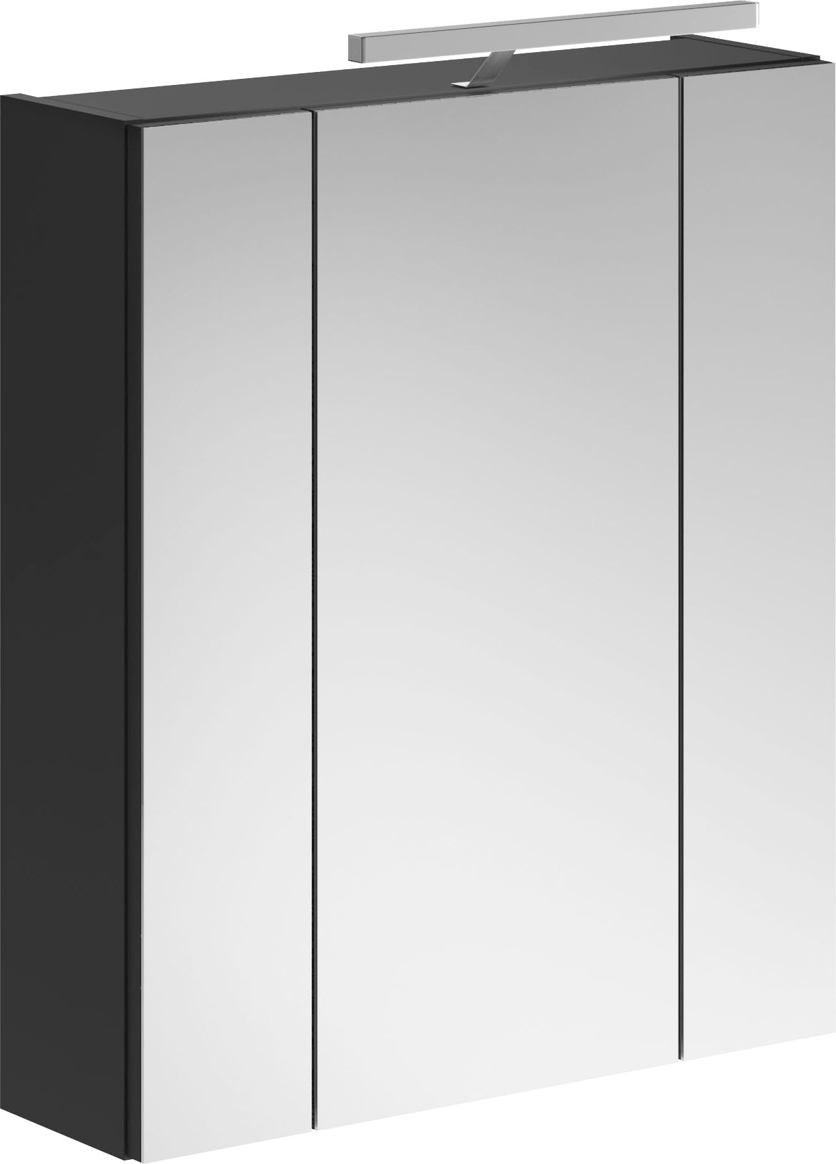 HELD MÖBEL Kühlumbauschrank »Tulsa«, | Metallgriff cm 200 schwarzer Türen, hoch, breit, kaufen 60 cm 3 BAUR