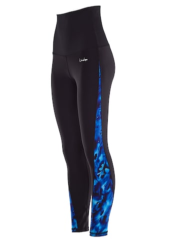 Leggings »HWL109-Blue-Rainflowers«