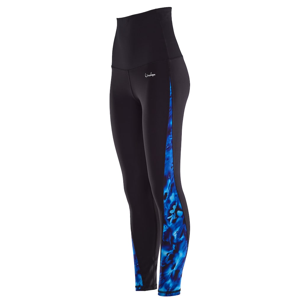 Winshape Leggings »HWL109-Blue-Rainflowers«