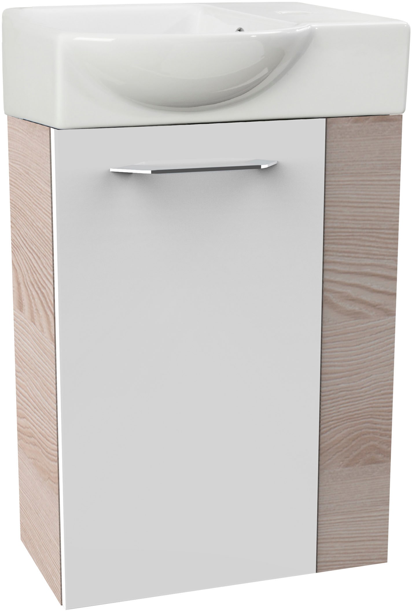 FACKELMANN Waschtisch "SBC" Set, bestehend aus Becken und Unterbau, Breite ca. 45 cm