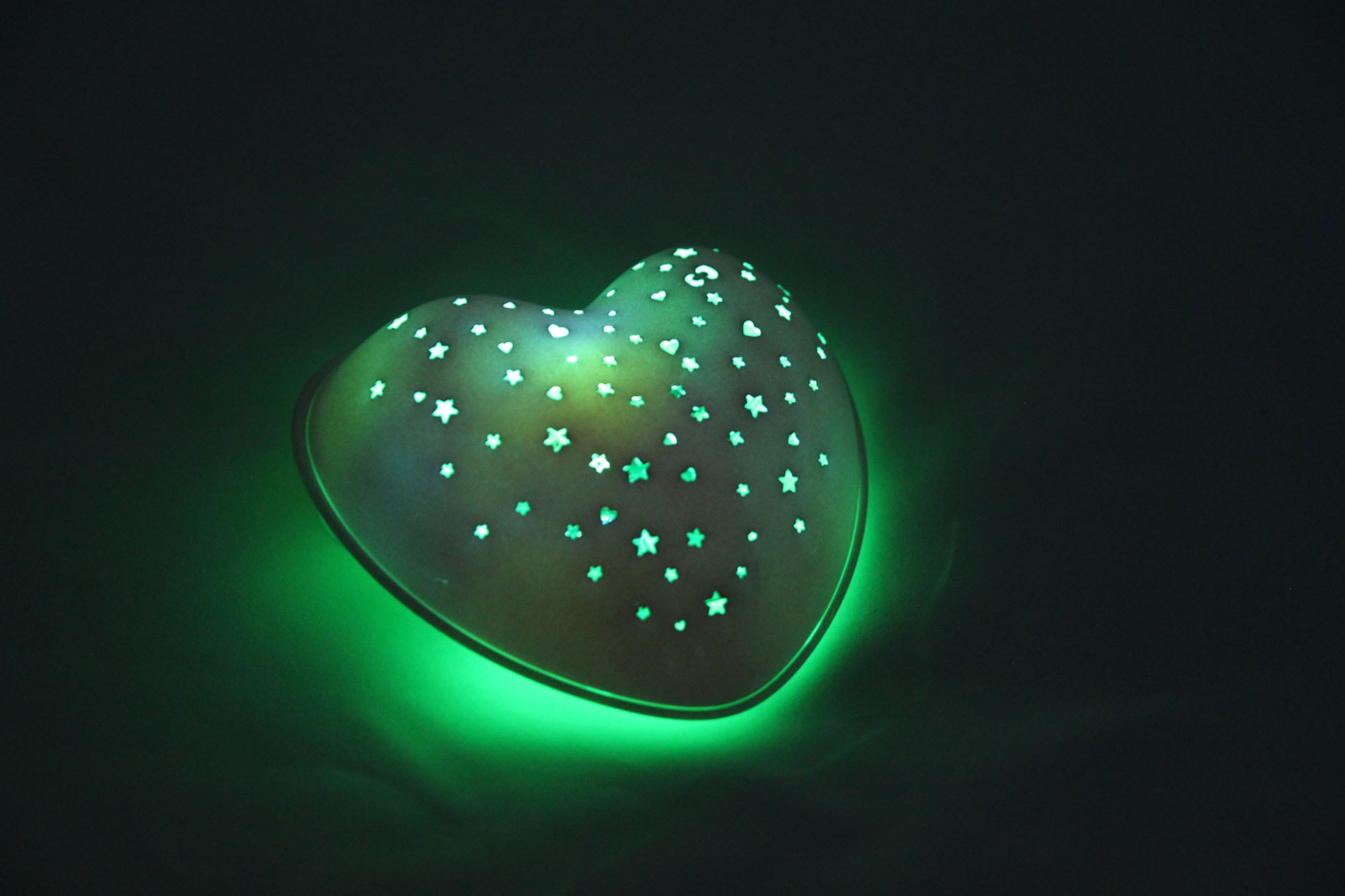 niermann LED Nachtlicht »Solar Heart«, 1 flammig, Leuchtmittel LED-Modul | LED fest integriert, Nachtlicht Solar Heart