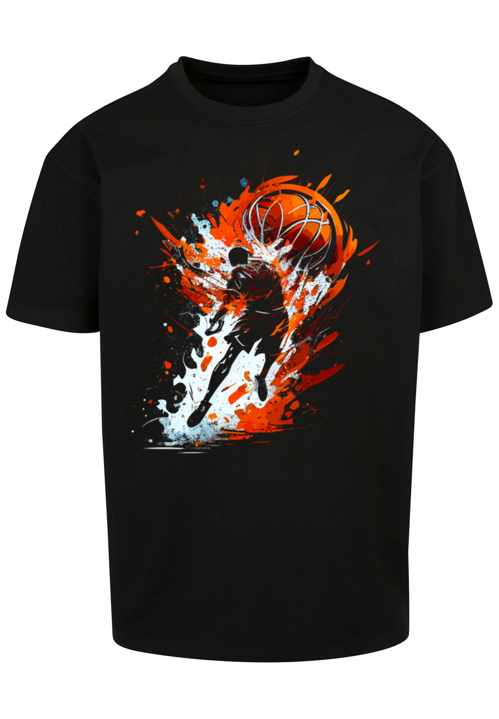 F4NT4STIC T-Shirt "Basketball Splash Sport OVERSIZE TEE", Print günstig online kaufen