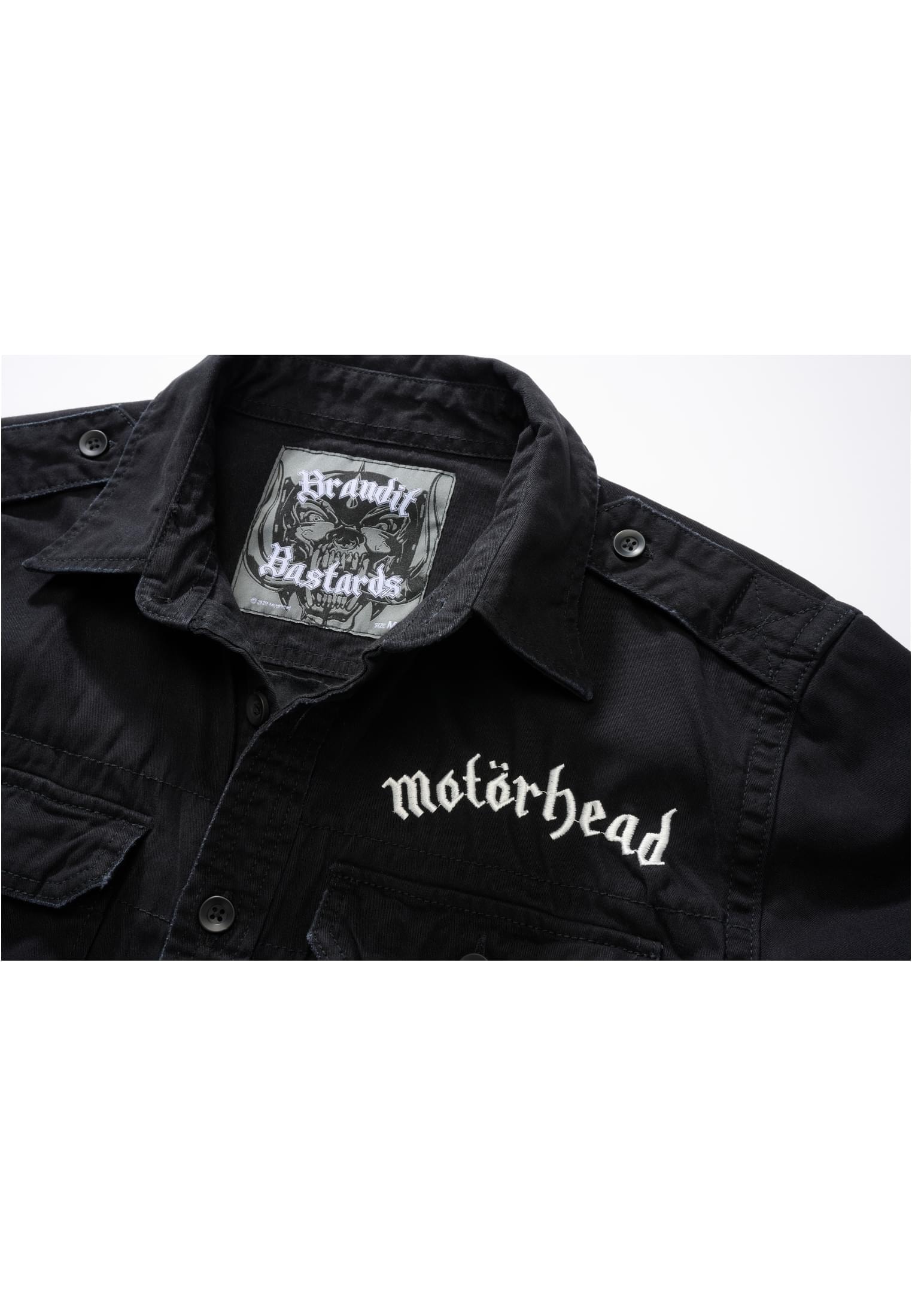 Brandit Langarmhemd »Brandit Herren Motörhead Vintage Shirt«, (1 tlg.)