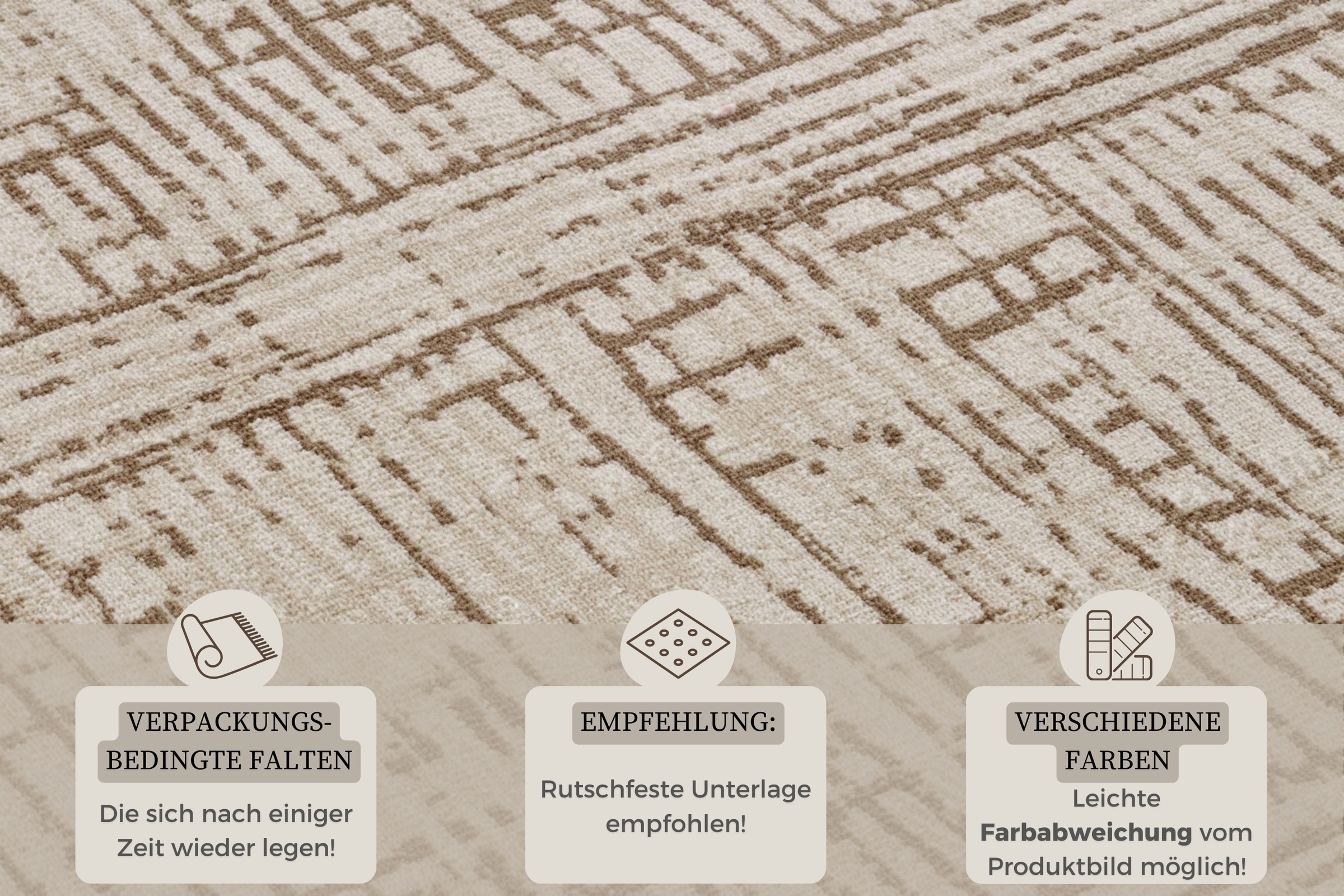 HANSE Home Teppich »Sole«, rechteckig, 8 mm Höhe, Kurzflor, Läufer, Vintage, Wohnzimmer, Schlafzimmer, Esszimmer, Flur