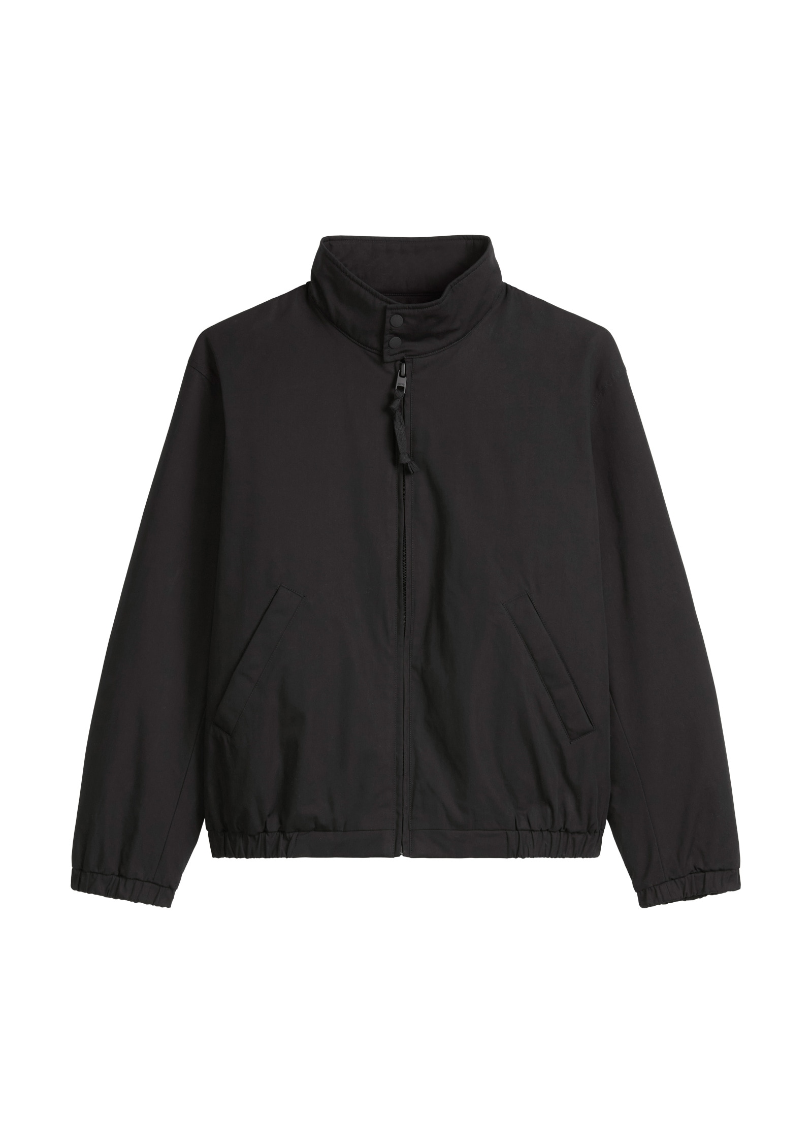Marc O'Polo DENIM Outdoorjacke »mit elastischem Bund«, ohne Kapuze