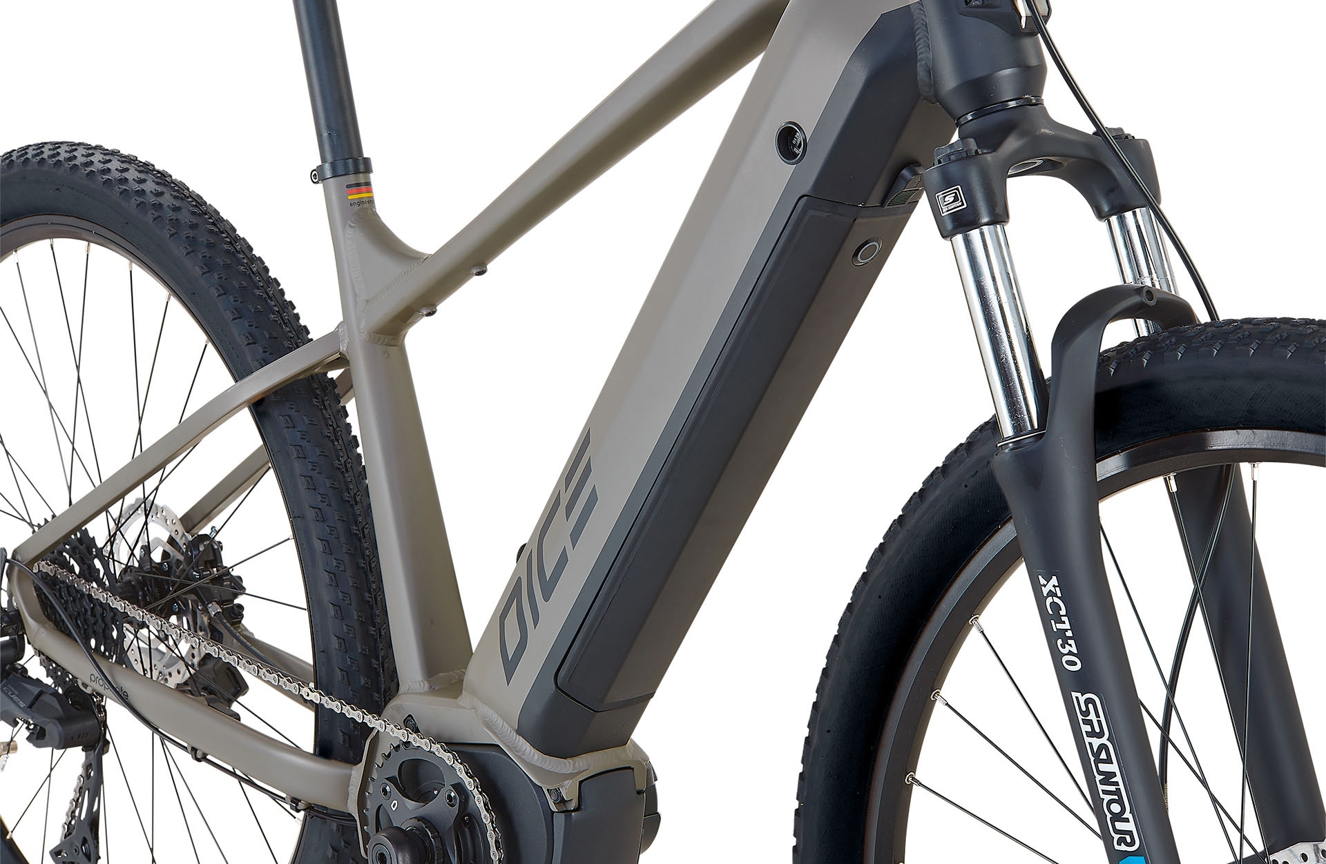 Prophete E-Bike »Dice 3.0«, 10 Gang, Shimano, Cues, Mittelmotor 250 W