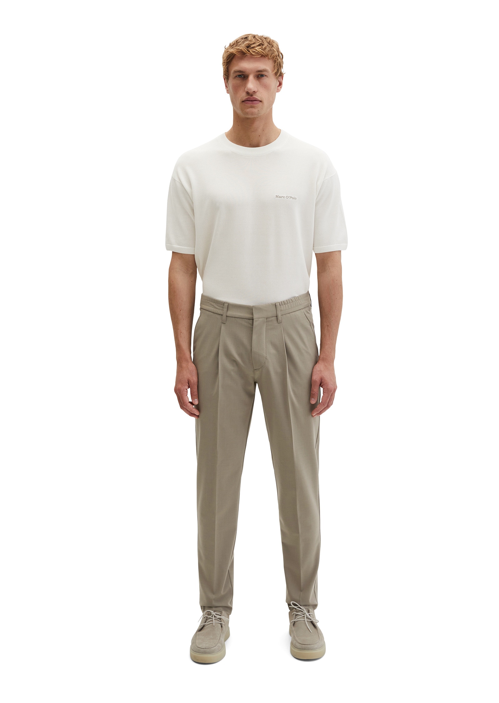 Marc O'Polo Chinohose »aus leichtem Technical Wool Blend«