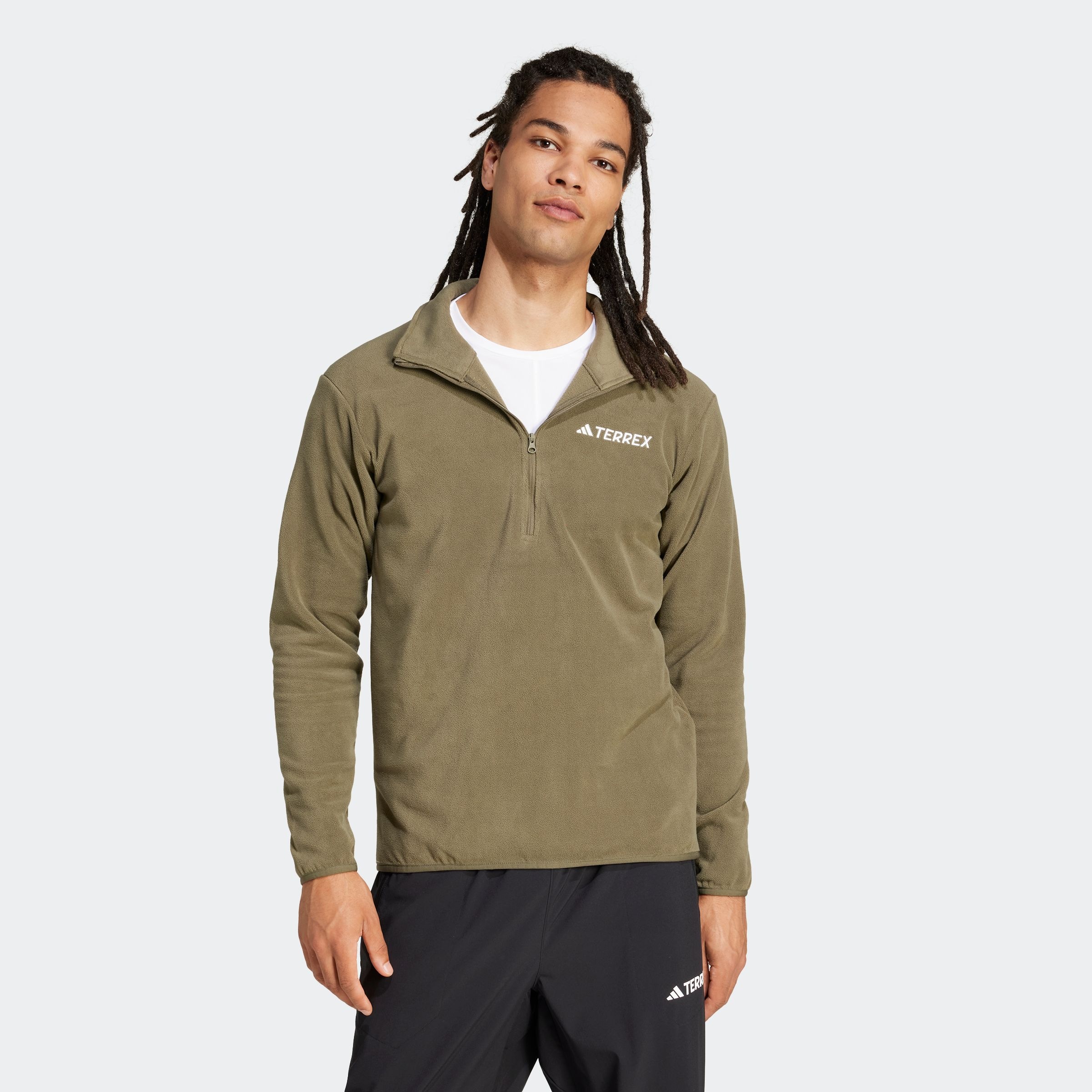 adidas TERREX Fleecepullover "MULTI ESSENTIALS 1/2 ZIP FLEECEOBERTEIL" günstig online kaufen