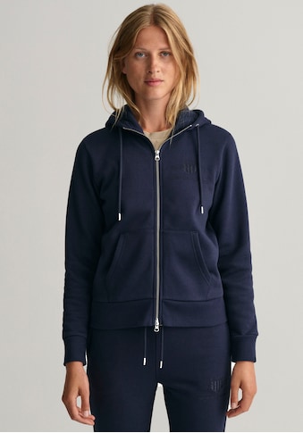 Gant Bliuzonas »REG TONAL SHIELD ZIP HOODIE...