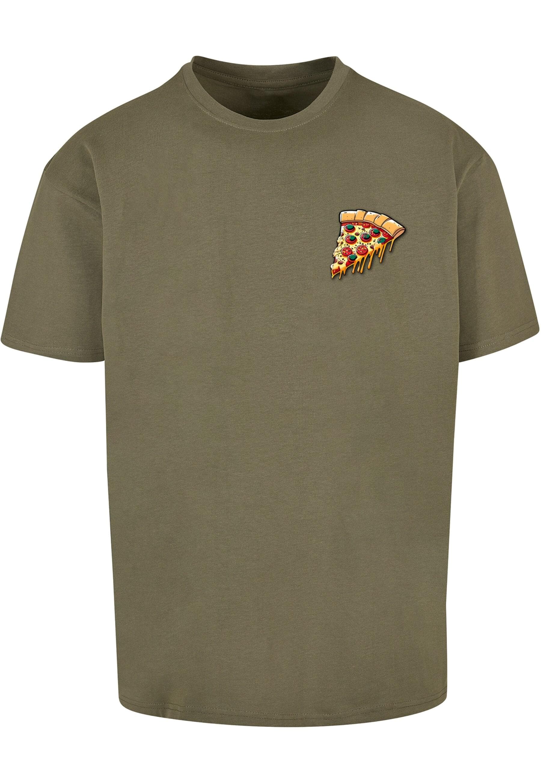 T-Shirt »Merchcode Herren Pizza Comic Heavy Oversized Tee«