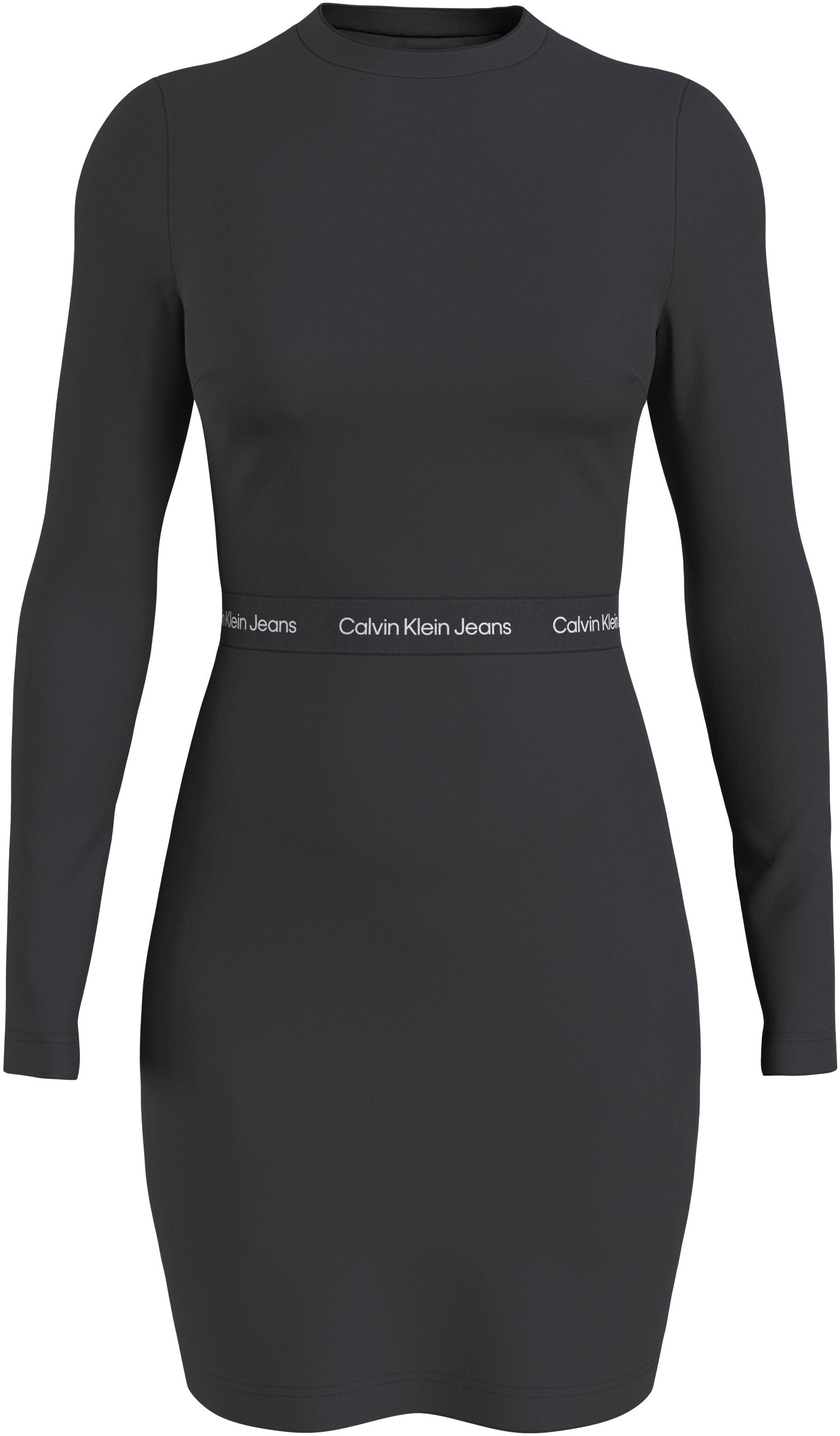 Calvin Klein Jeans »LOGO ELASTIC Jerseykleid BAUR | für kaufen LS DRESS« MILANO
