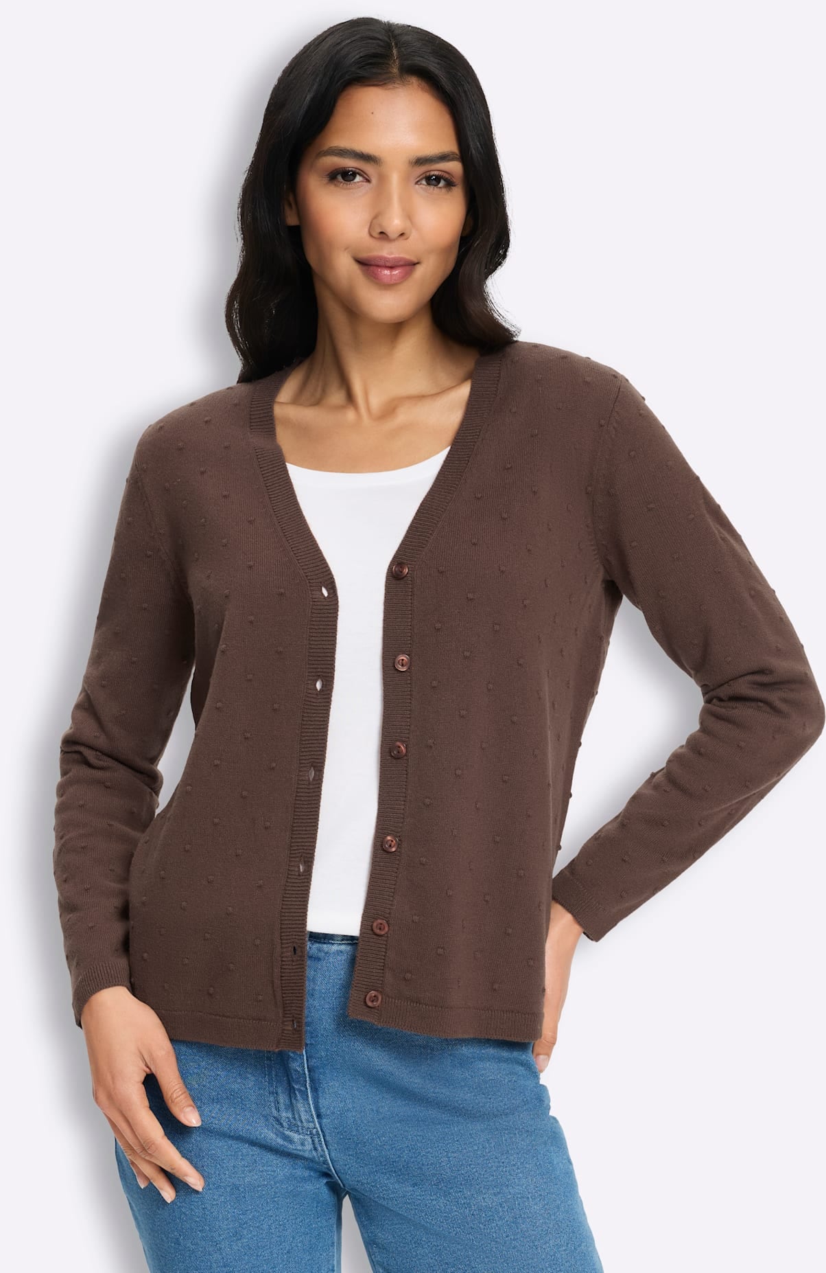 Classic Basics Strickjacke