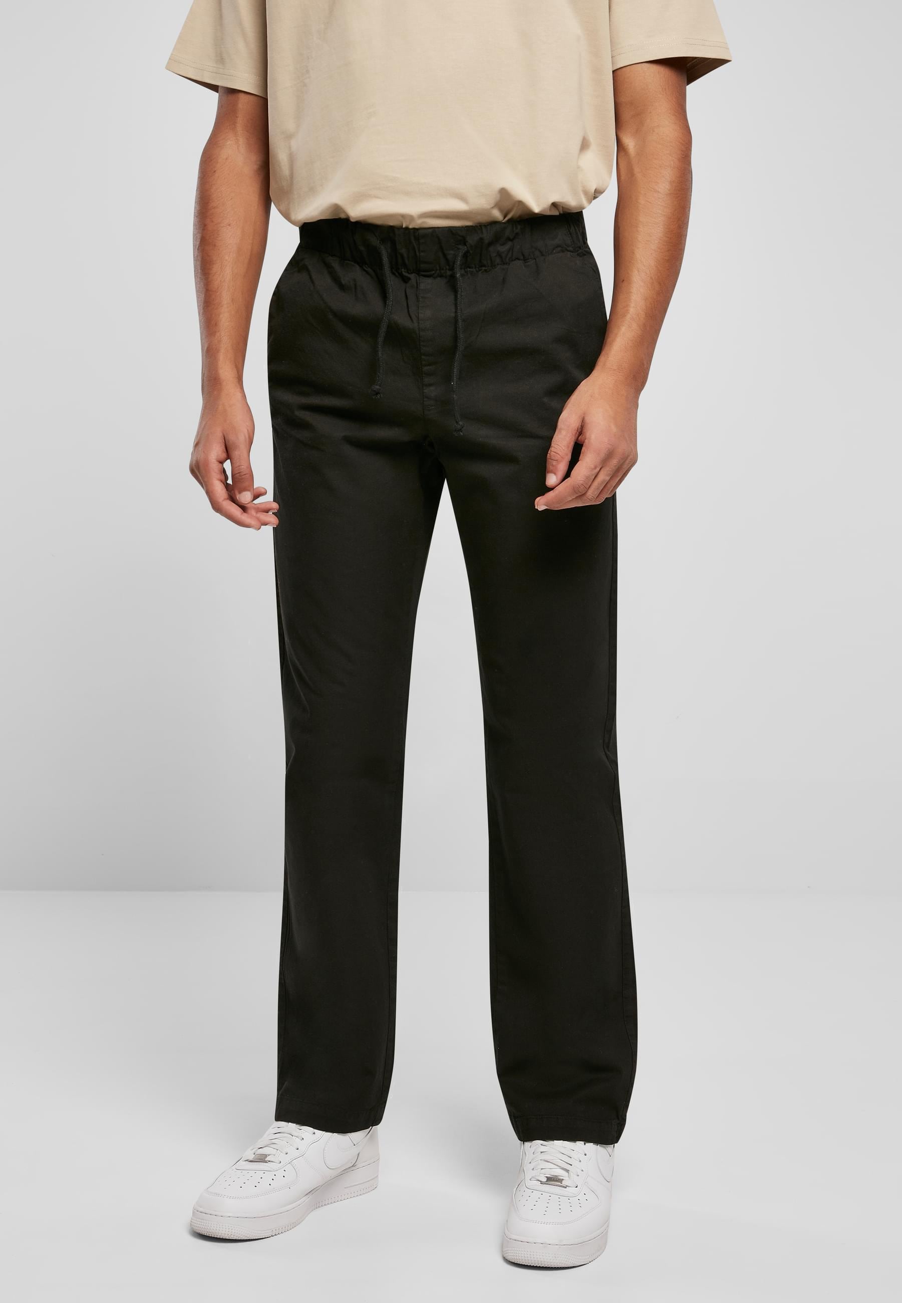 URBAN CLASSICS Stoffhose »Urban Classics Herren Straight Slit Trouser«, (1 tlg.)
